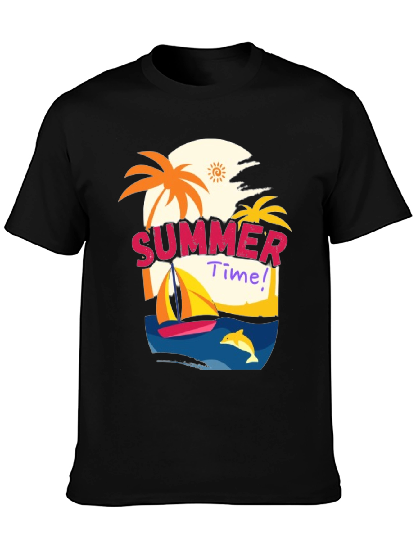 Summer Time Graphic Tee - Beach Vibes
