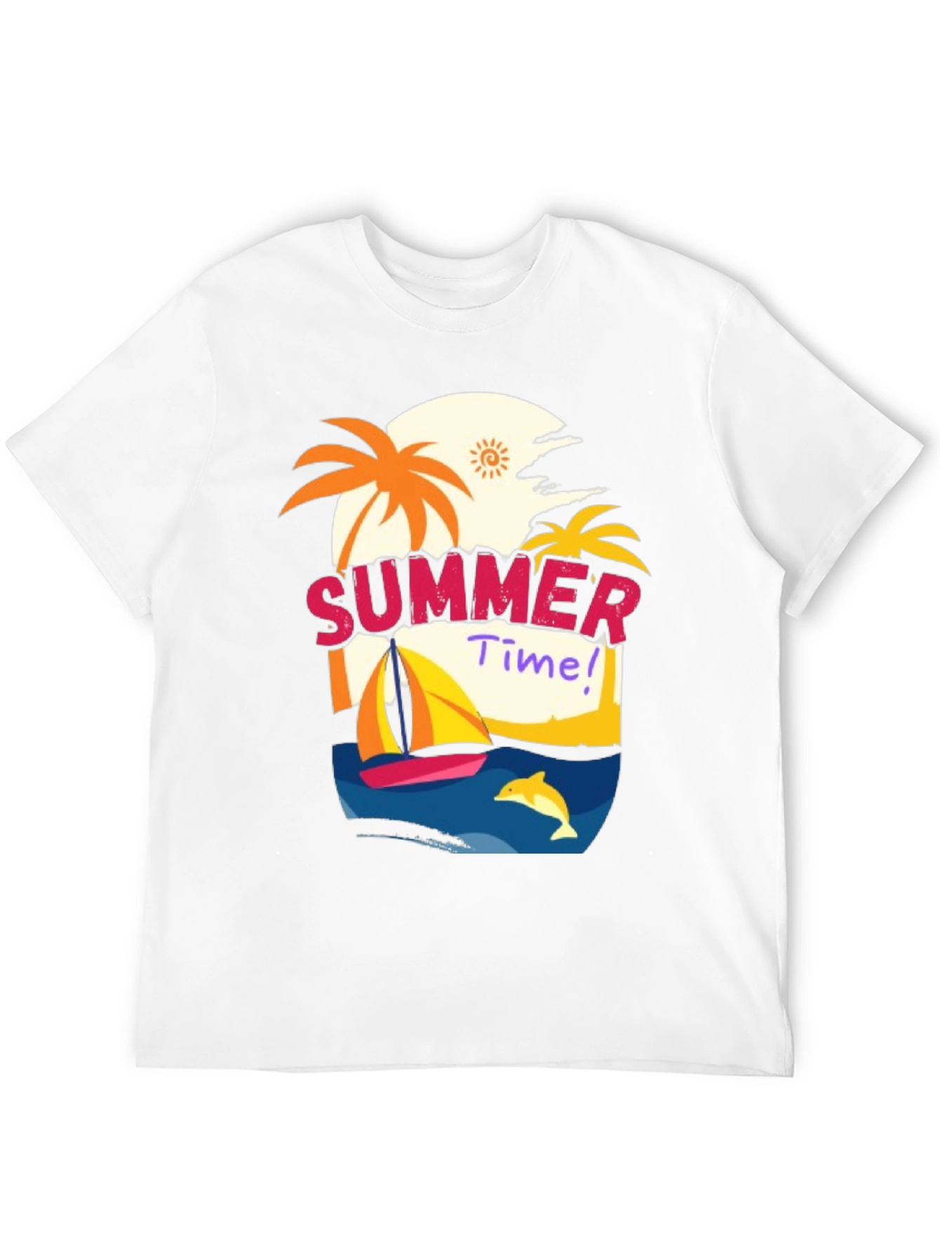 Summer Time Graphic Tee - Beach Vibes