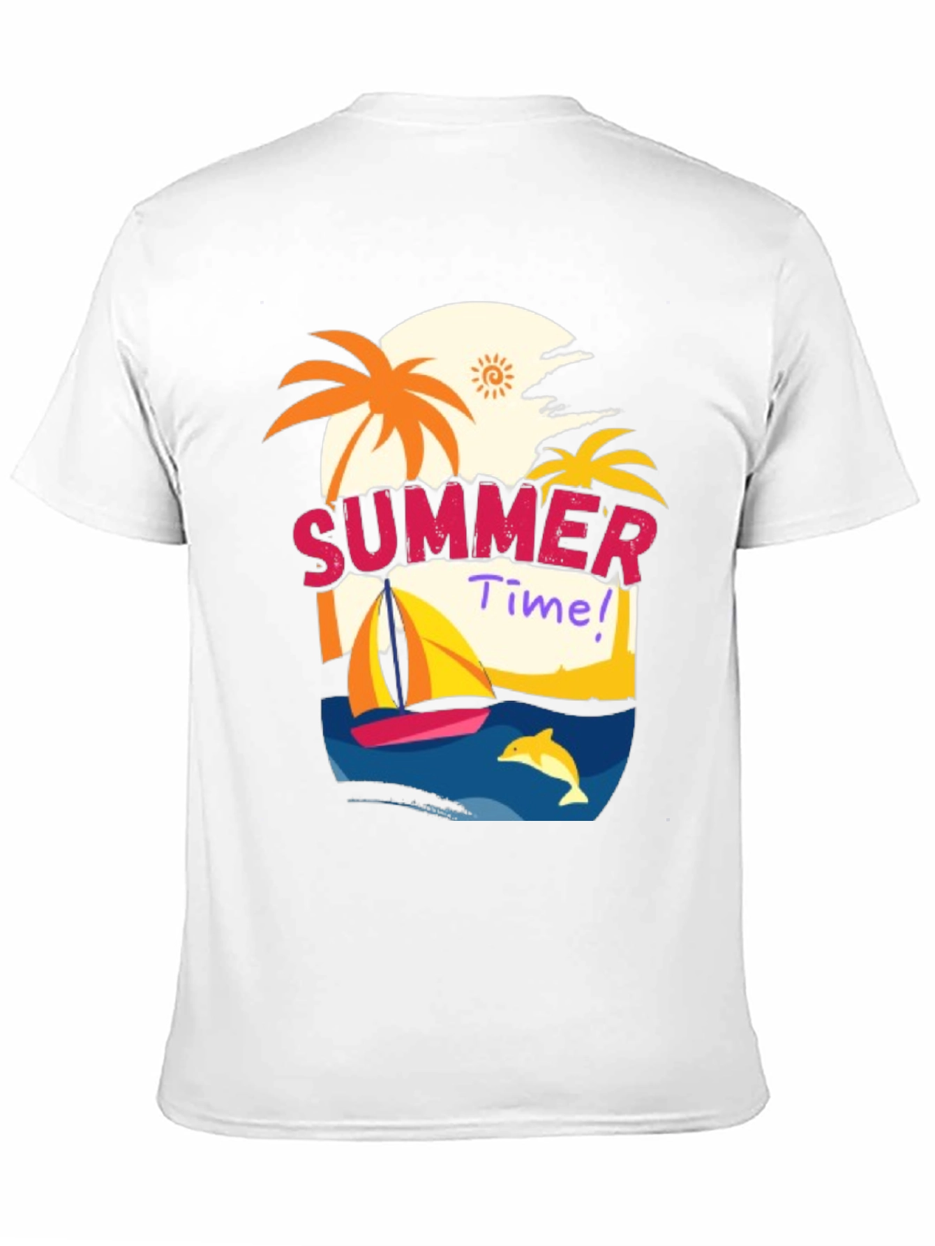 Summer Time Graphic Tee - Beach Vibes