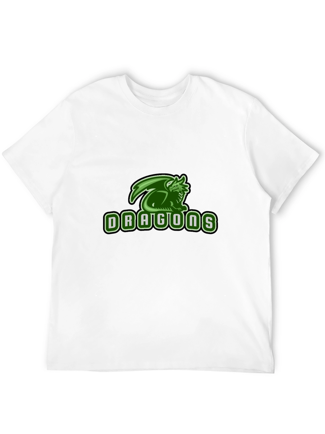 Dragons Graphic Black T-Shirt