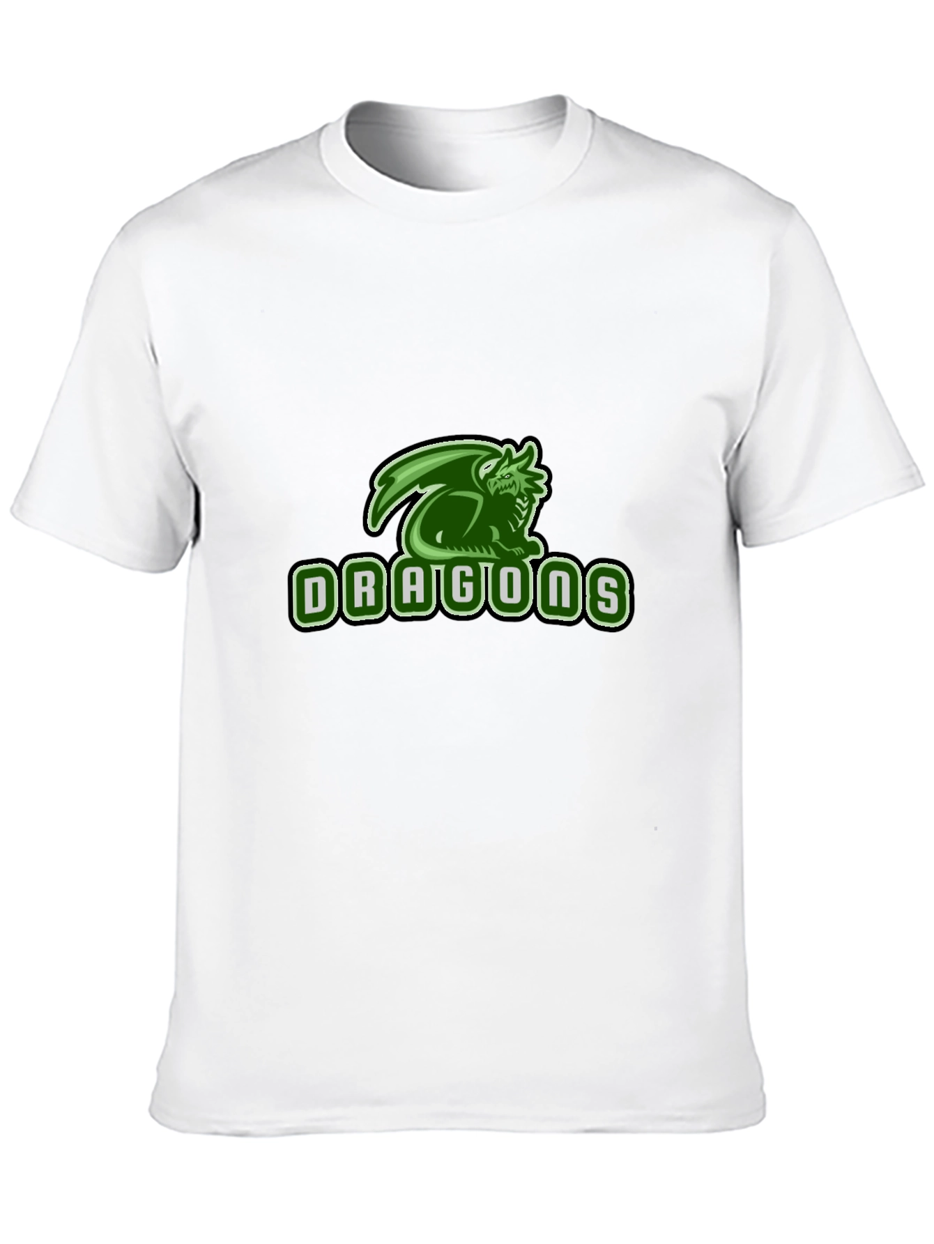 Dragons Graphic Black T-Shirt