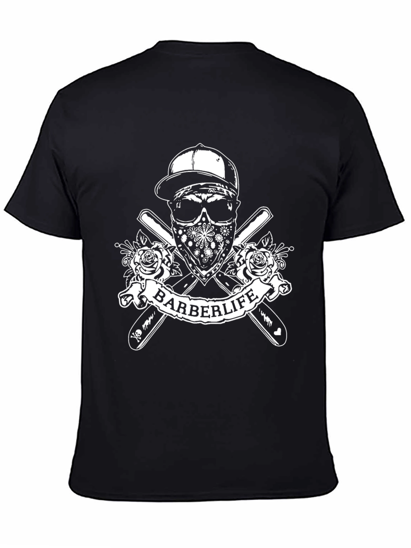 Barberlife Skull Graphic Tee