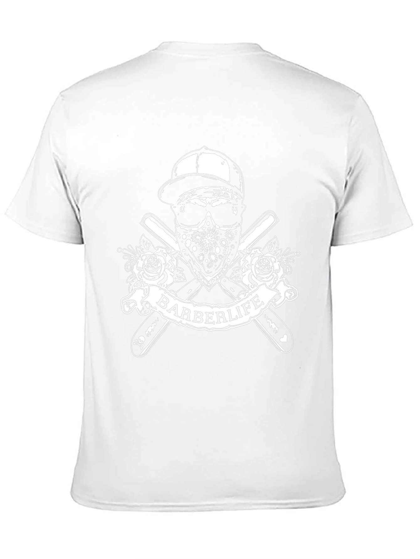 Barberlife Skull Graphic Tee