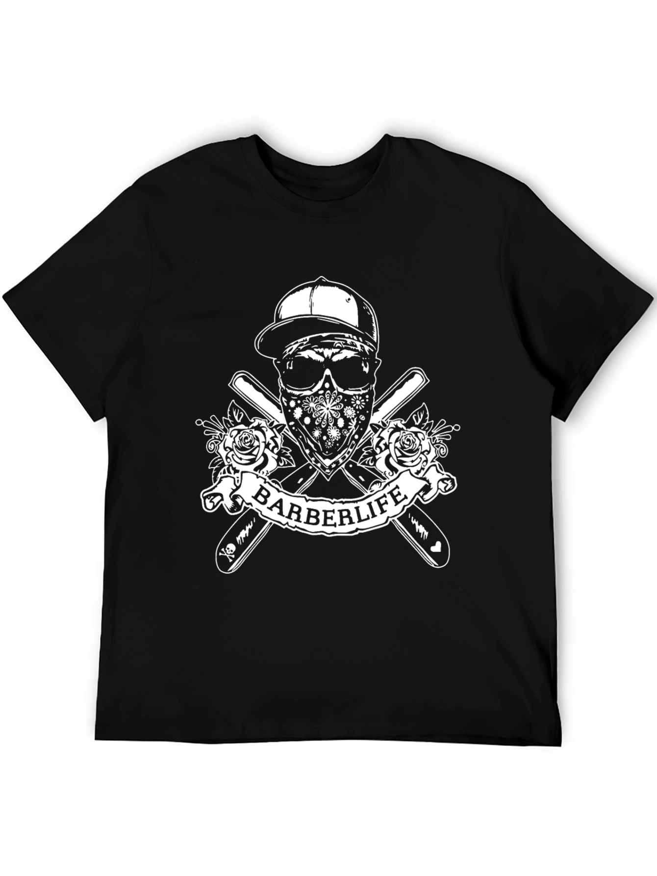 Barberlife Skull Graphic Tee