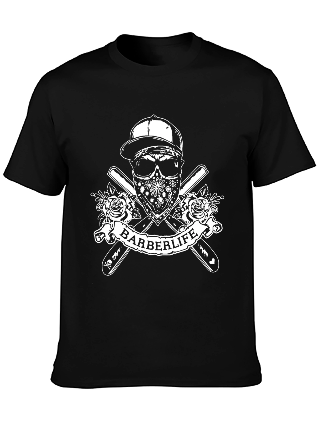 Barberlife Skull Graphic Tee