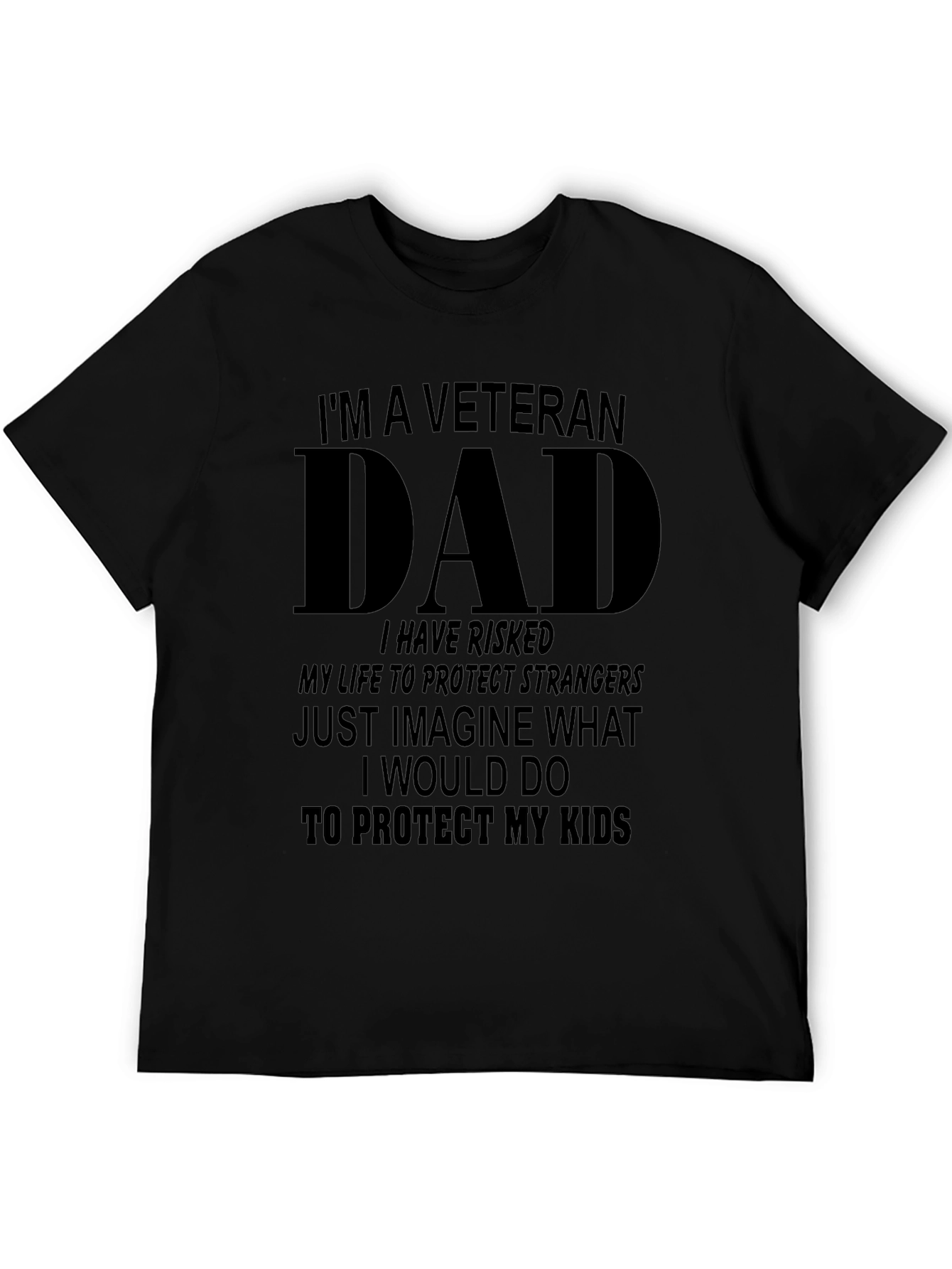 Veteran Dad Graphic T-Shirt
