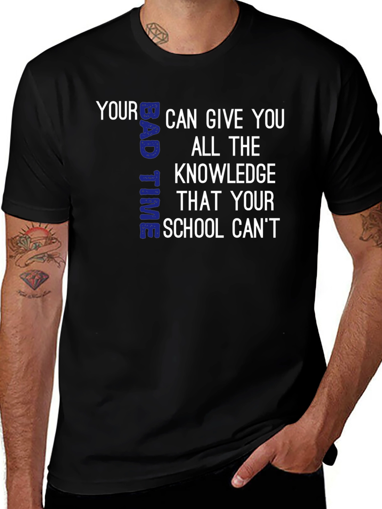 Bad Time T-Shirt: Knowledge is Power