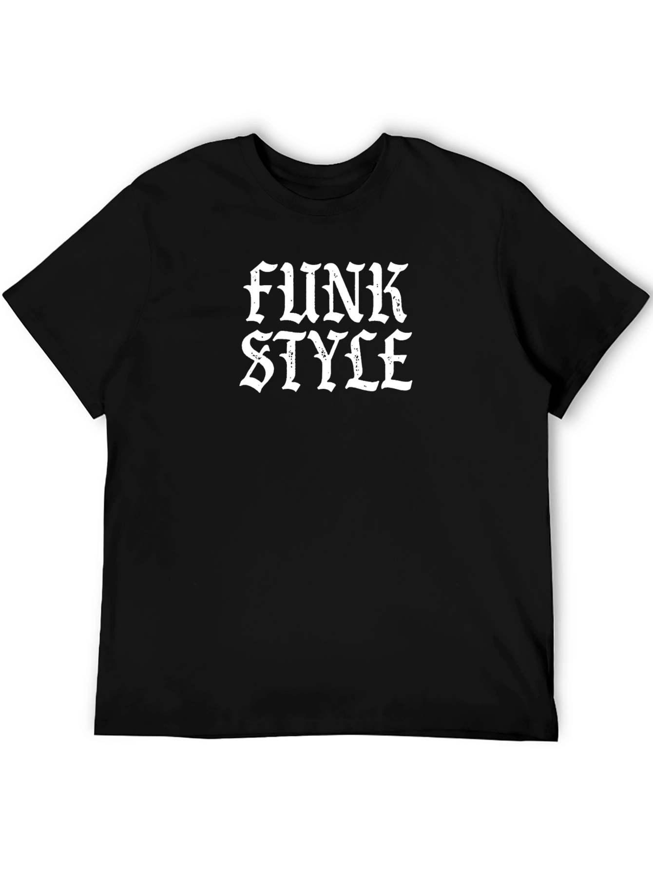 Funk Style Black Graphic Tee