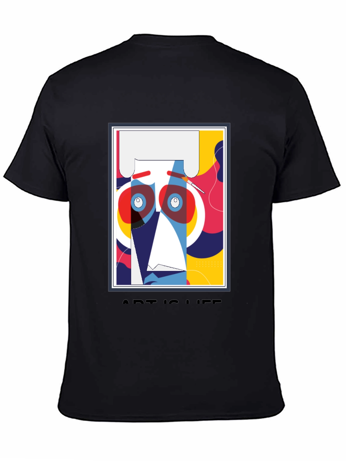 Abstract Art is Life Graphic T-Shirt