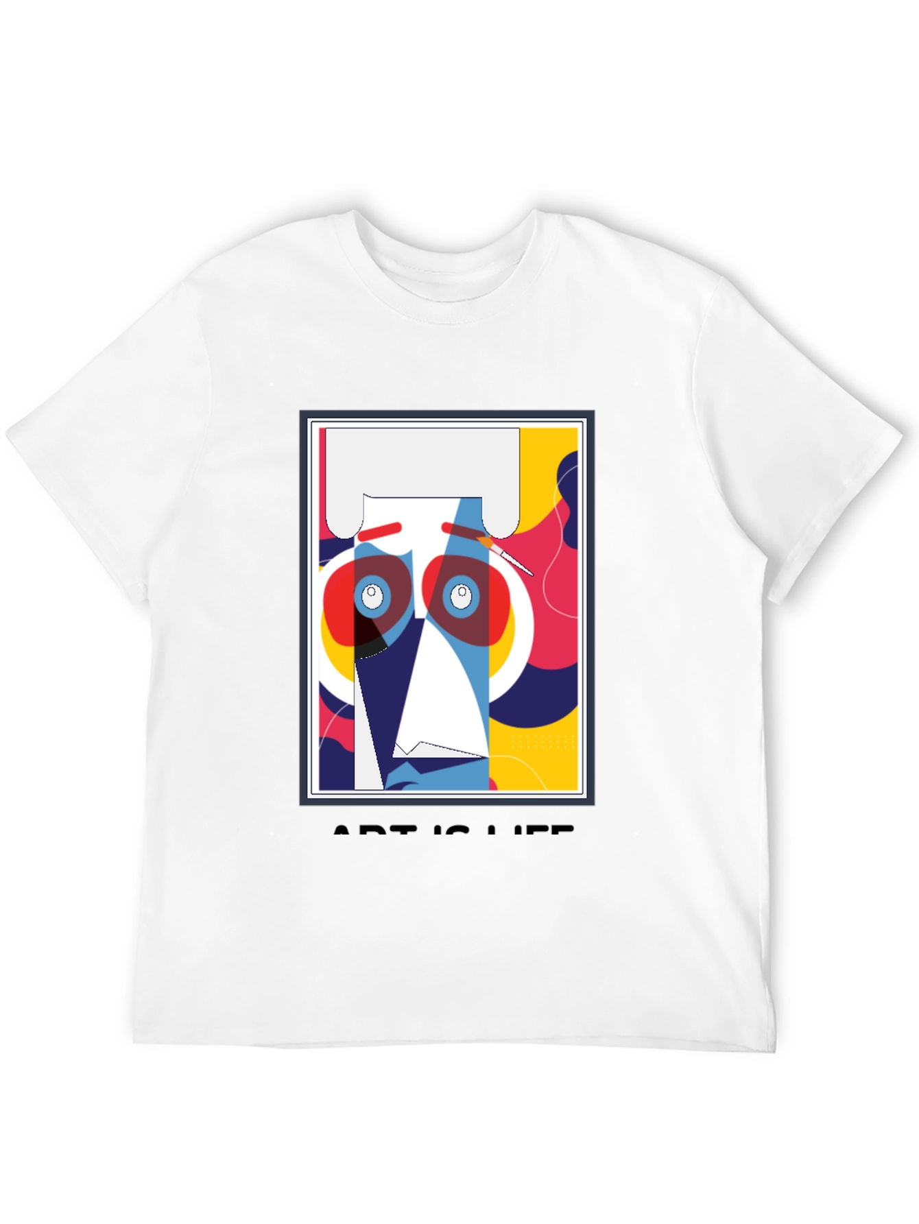 Abstract Art is Life Graphic T-Shirt
