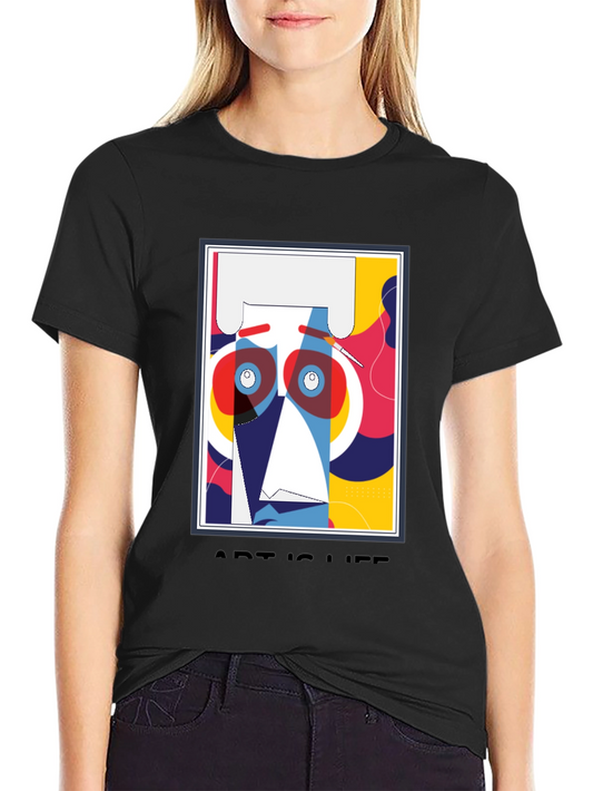 Abstract Art is Life Graphic T-Shirt