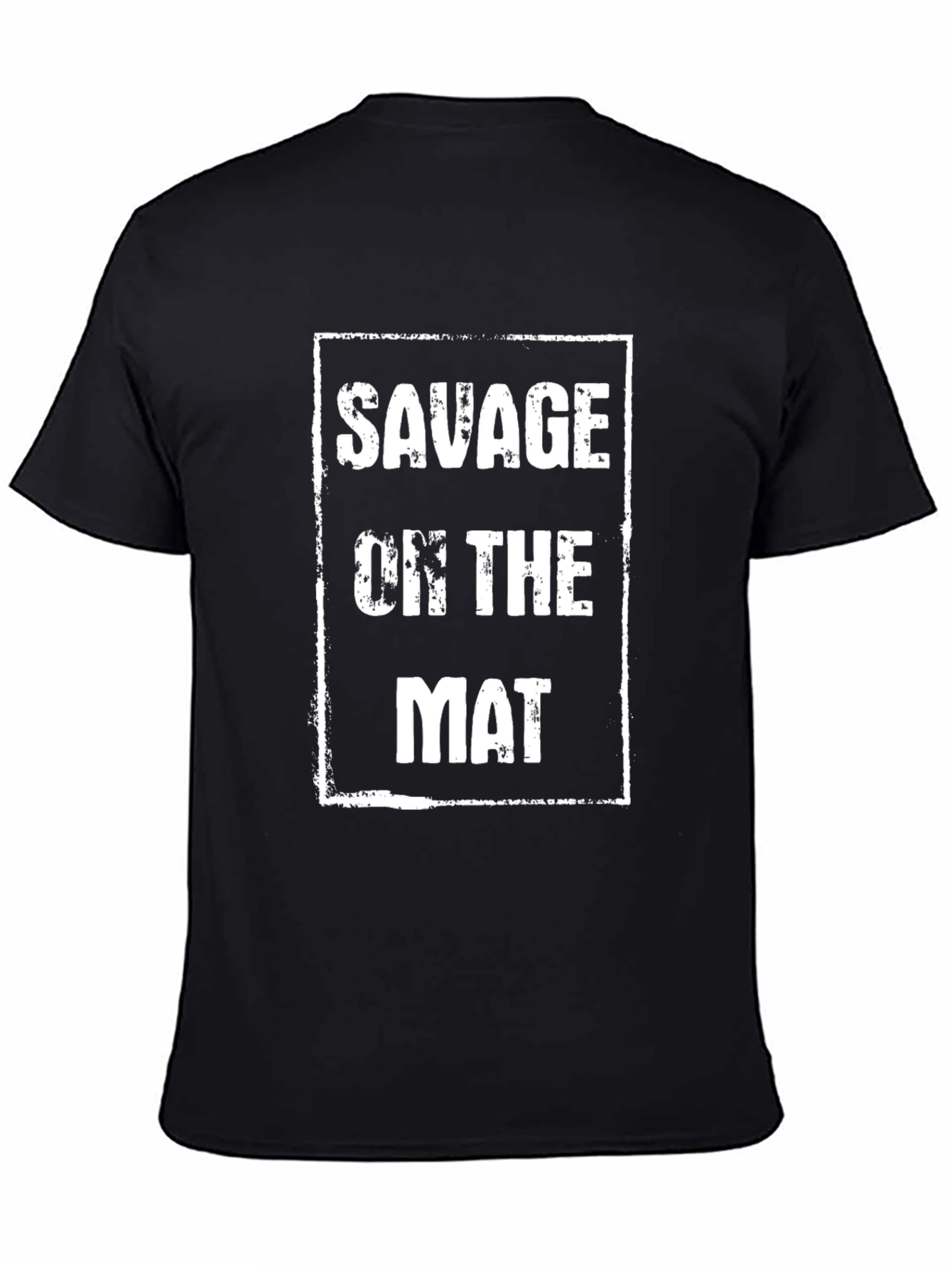 Savage On The Mat Graphic T-Shirt - Black
