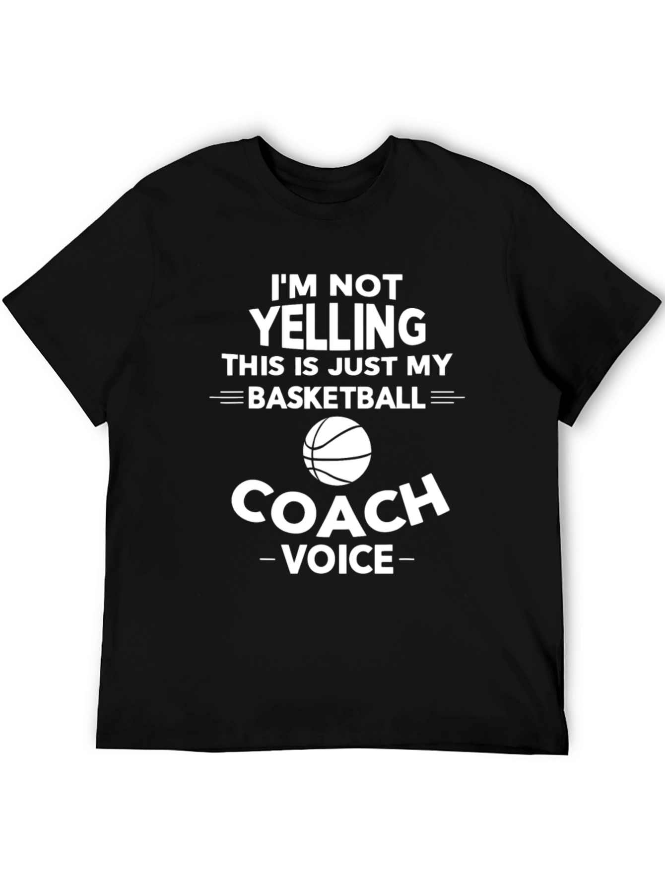 Basketball Coach Voice T-Shirt