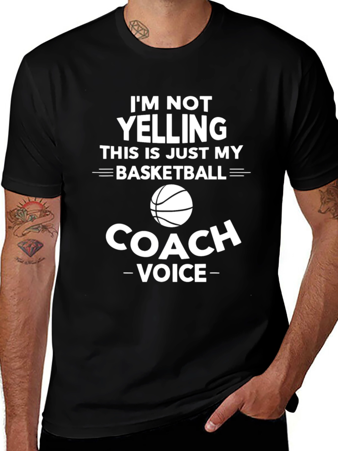 Basketball Coach Voice T-Shirt