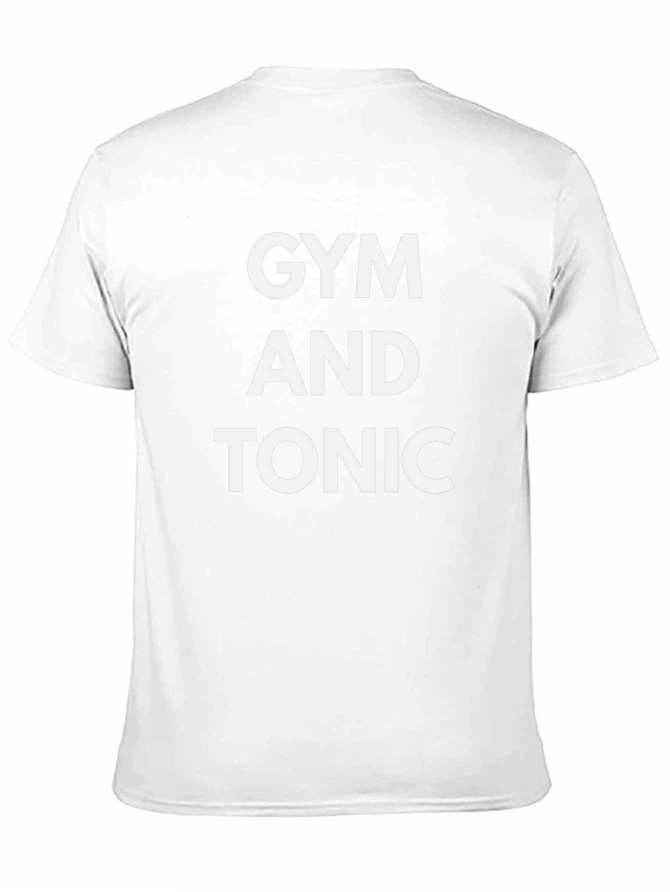 Gym and Tonic Black T-Shirt