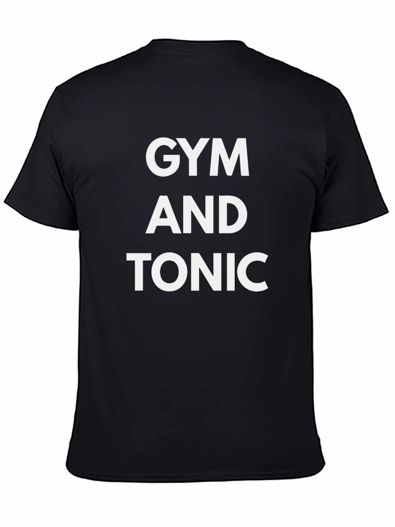 Gym and Tonic Black T-Shirt