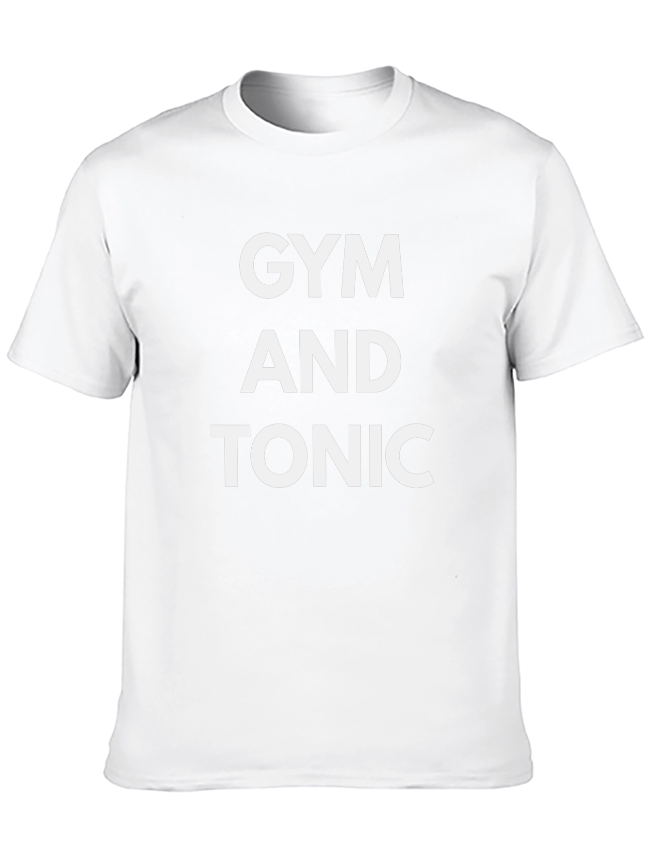 Gym and Tonic Black T-Shirt