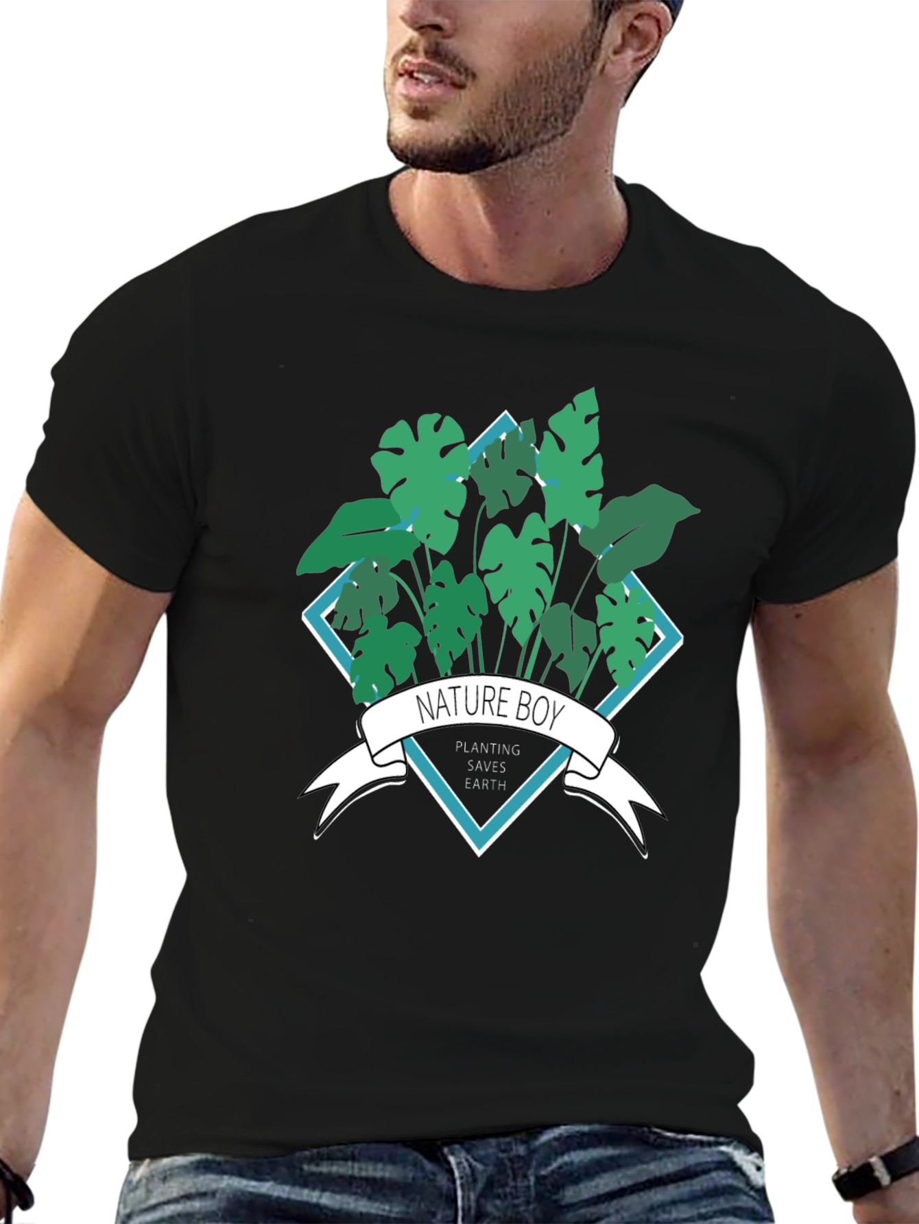 Nature Boy T-Shirt - Planting Saves Earth!