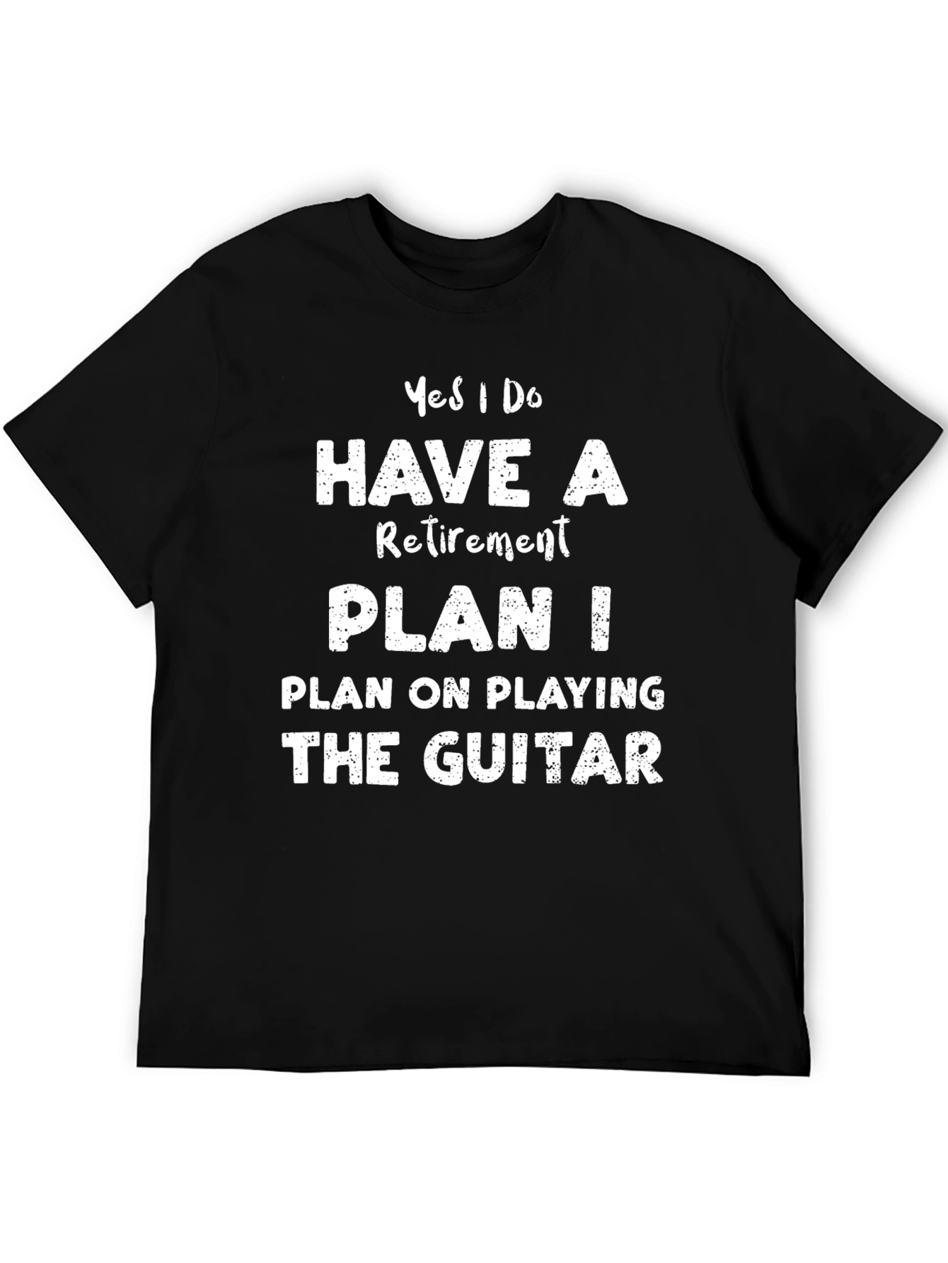 Retirement Plan Guitar Player T-Shirt