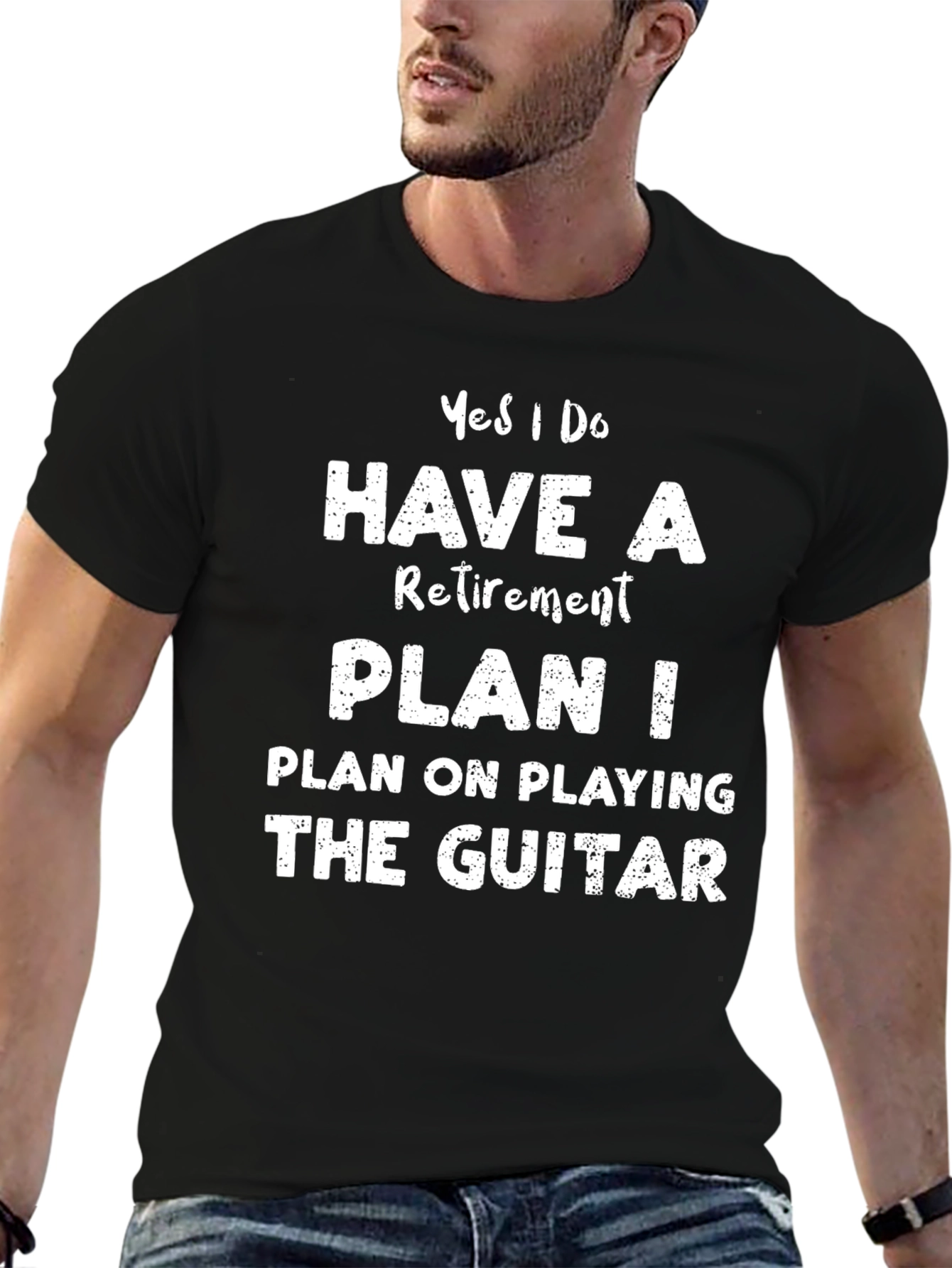Retirement Plan Guitar Player T-Shirt
