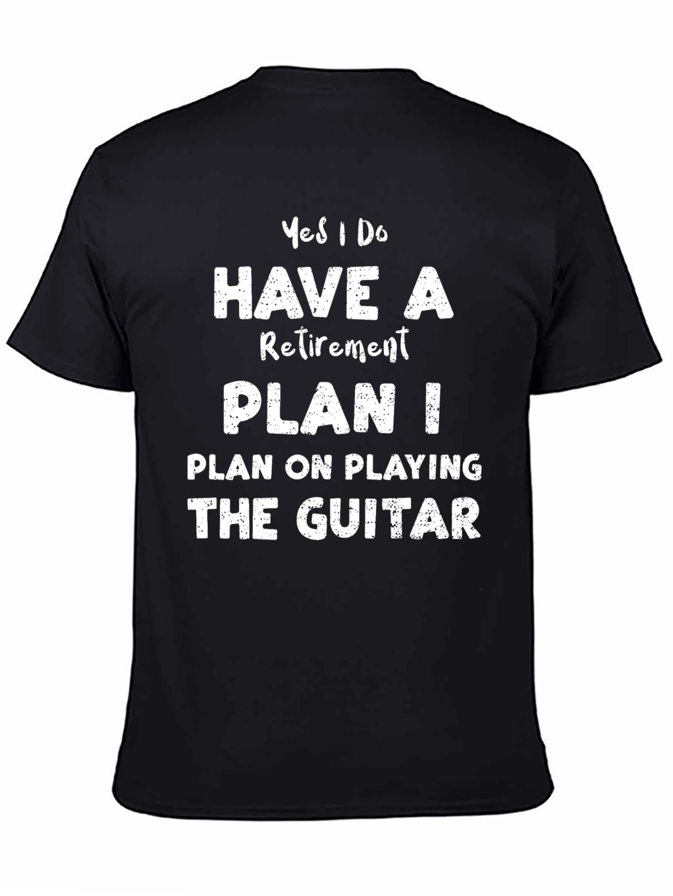 Retirement Plan Guitar Player T-Shirt