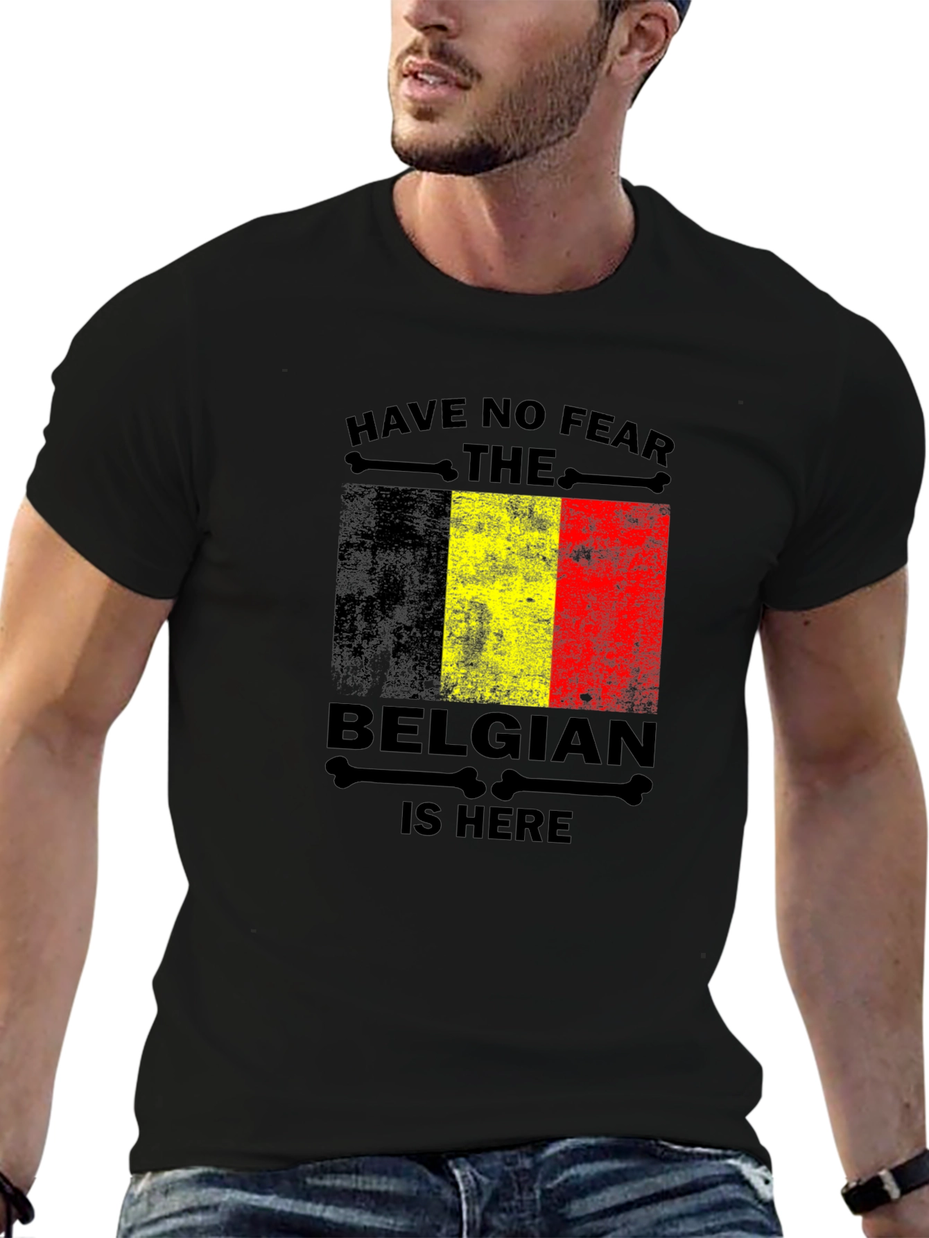 Belgian Pride T-Shirt - Have No Fear Design
