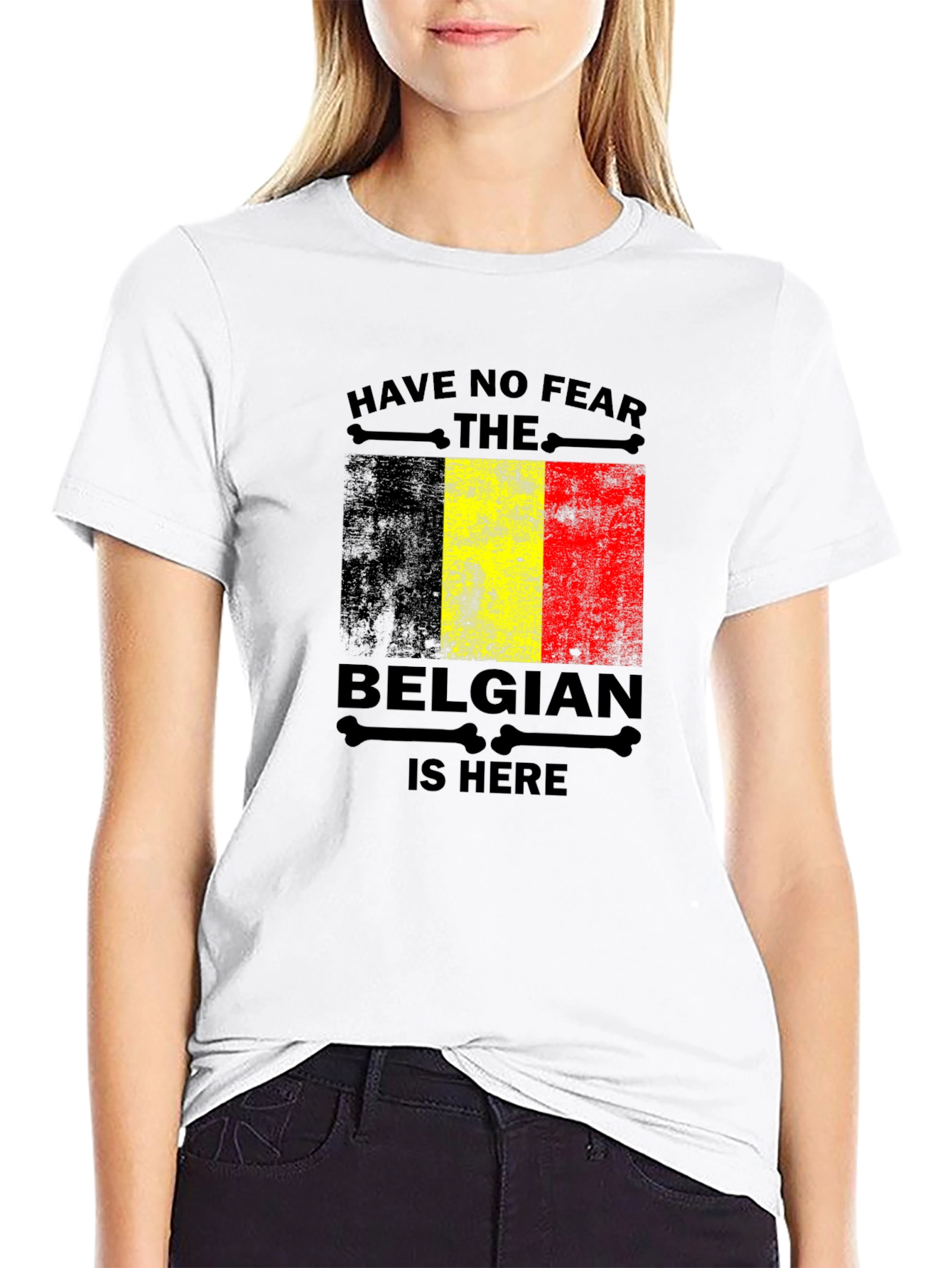 Belgian Pride T-Shirt - Have No Fear Design