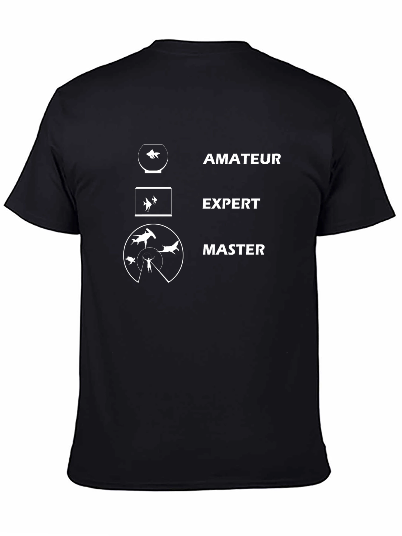 Diving Skills T-Shirt - Amateur Expert Master
