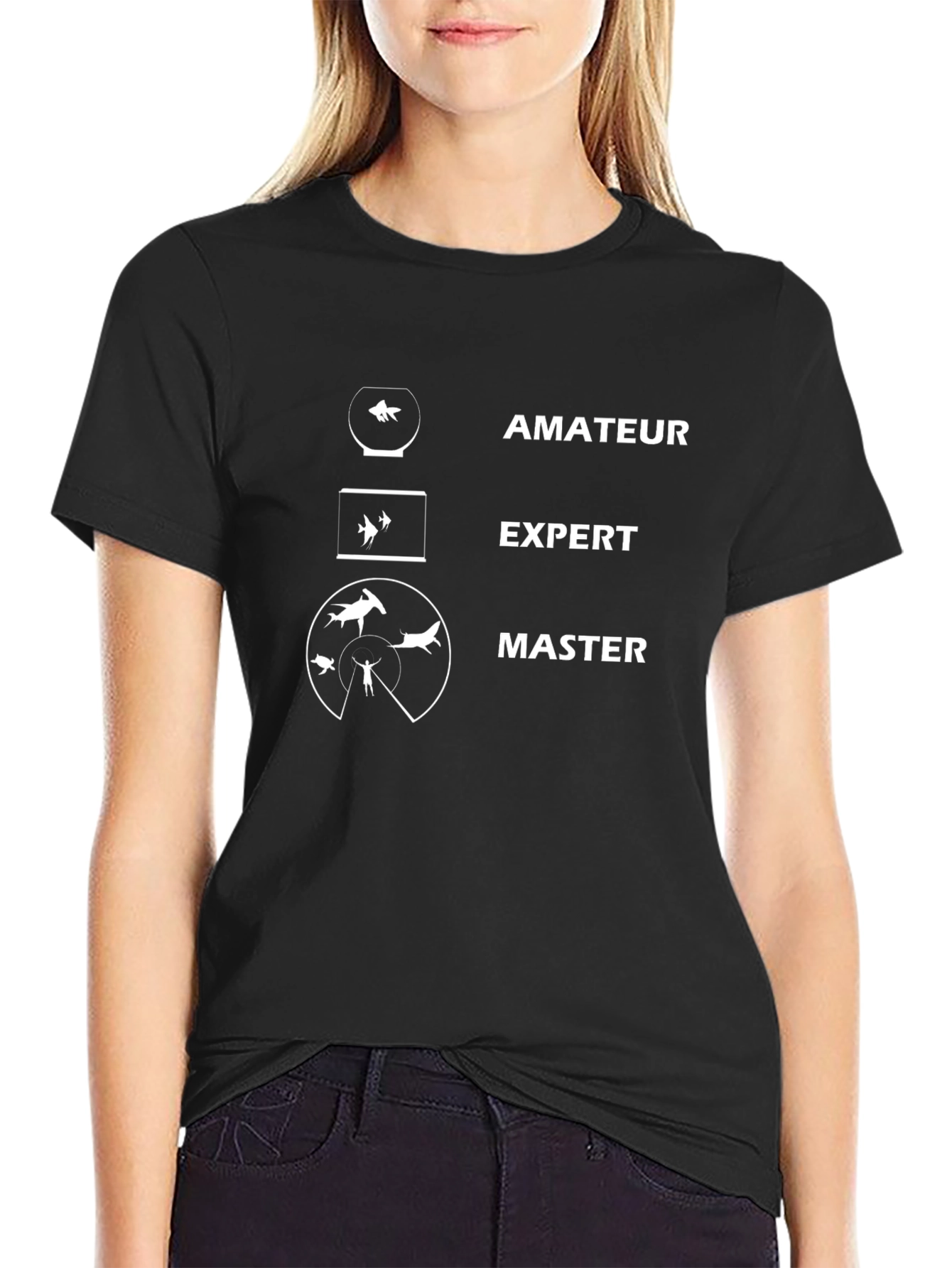Diving Skills T-Shirt - Amateur Expert Master