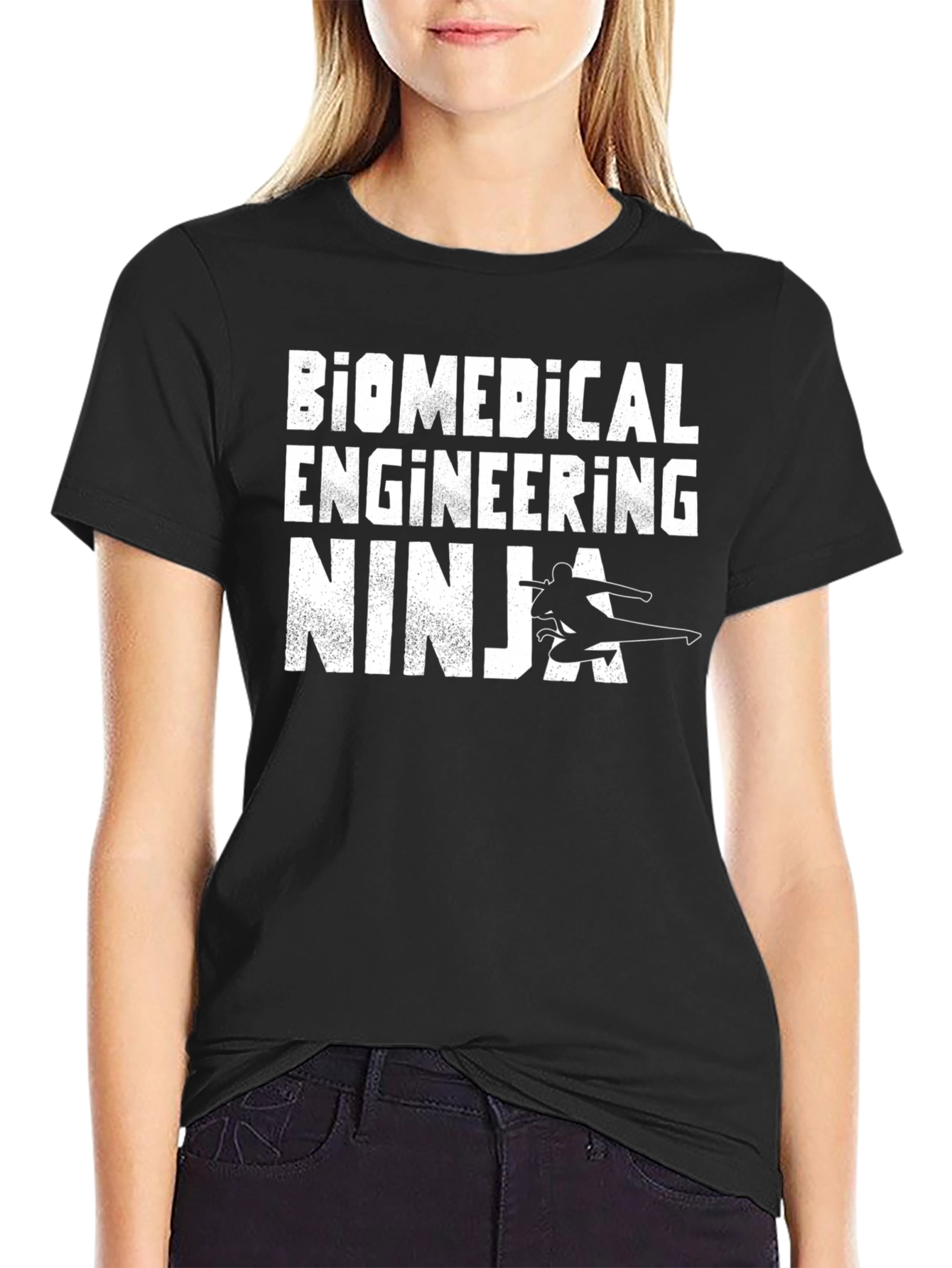 Biomedical Engineering Ninja Graphic T-Shirt