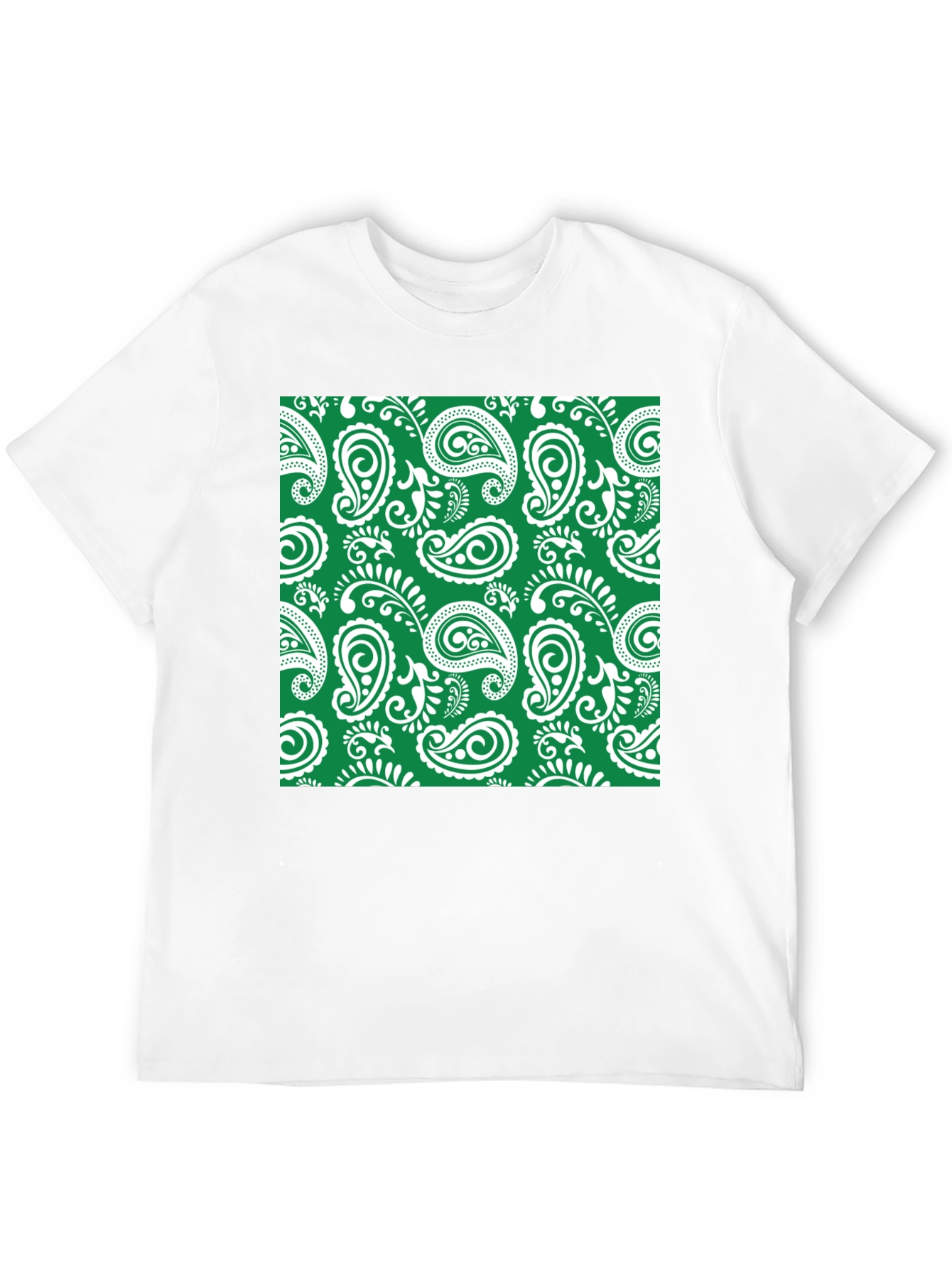 Stylish Paisley Print T-Shirt
