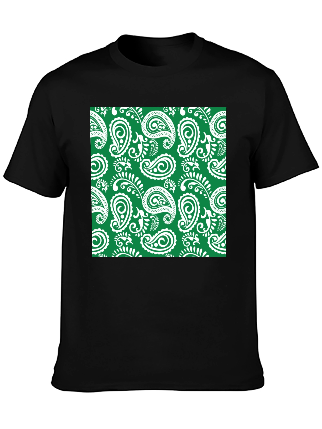 Stylish Paisley Print T-Shirt