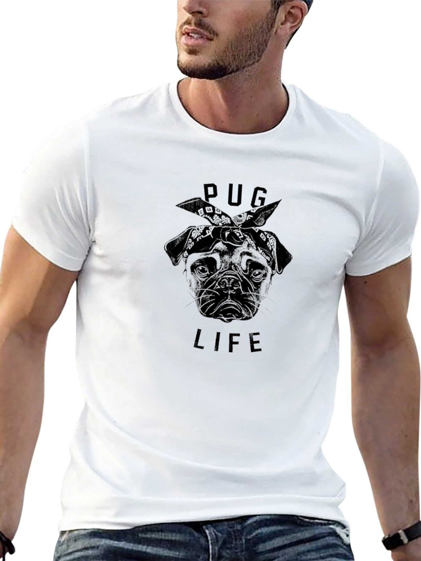 Pug Life T-Shirt - Funny Dog Graphic Tee