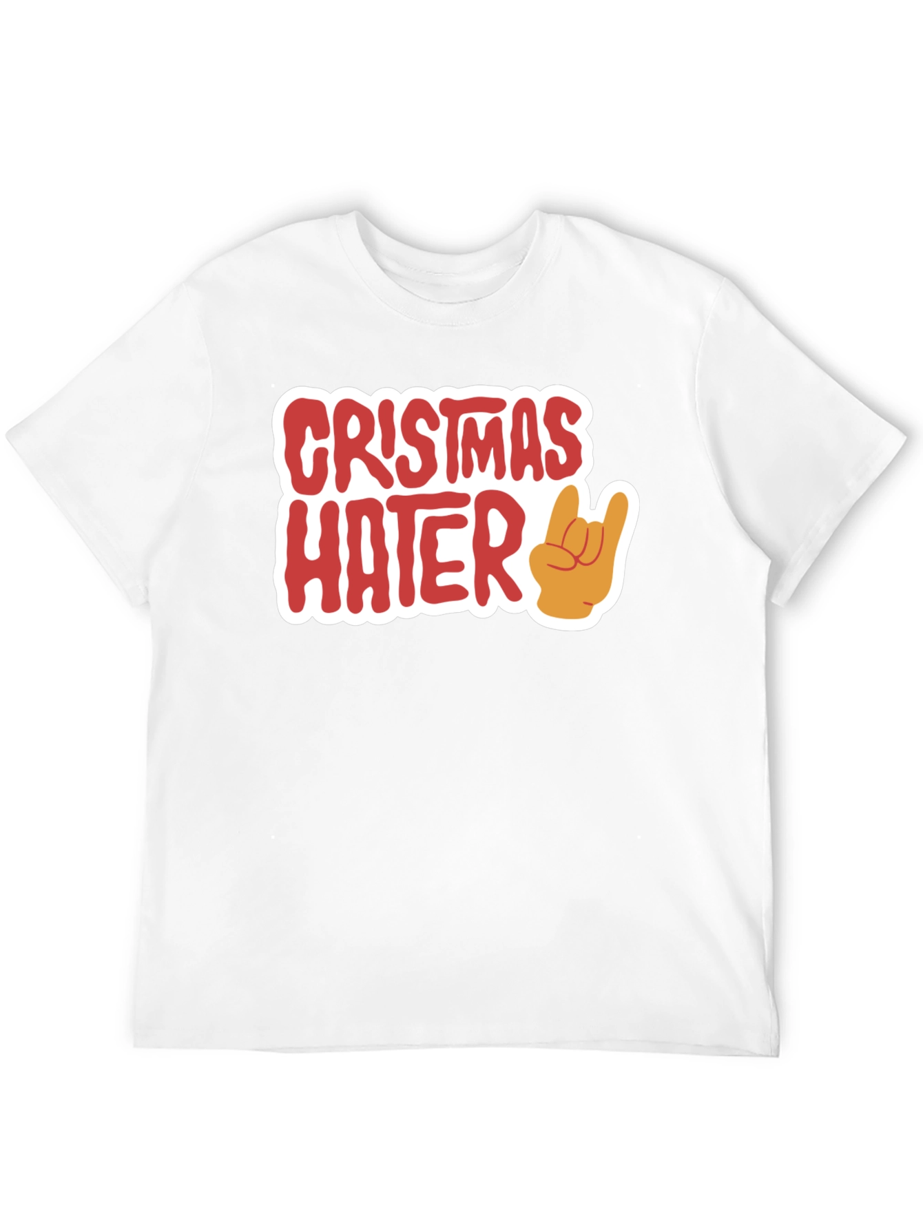 Christmas Hater Graphic Tee - Holiday Humor
