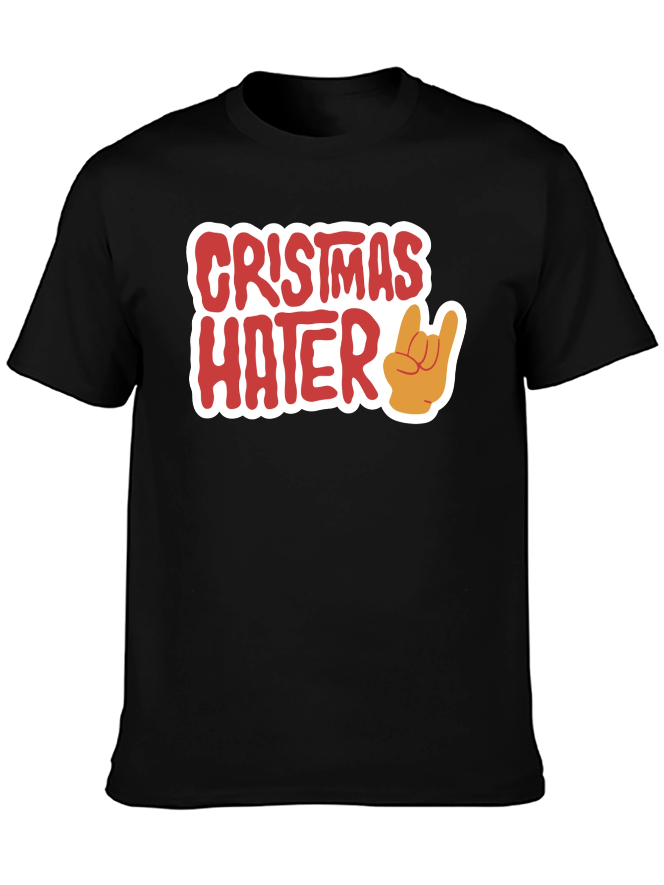 Christmas Hater Graphic Tee - Holiday Humor