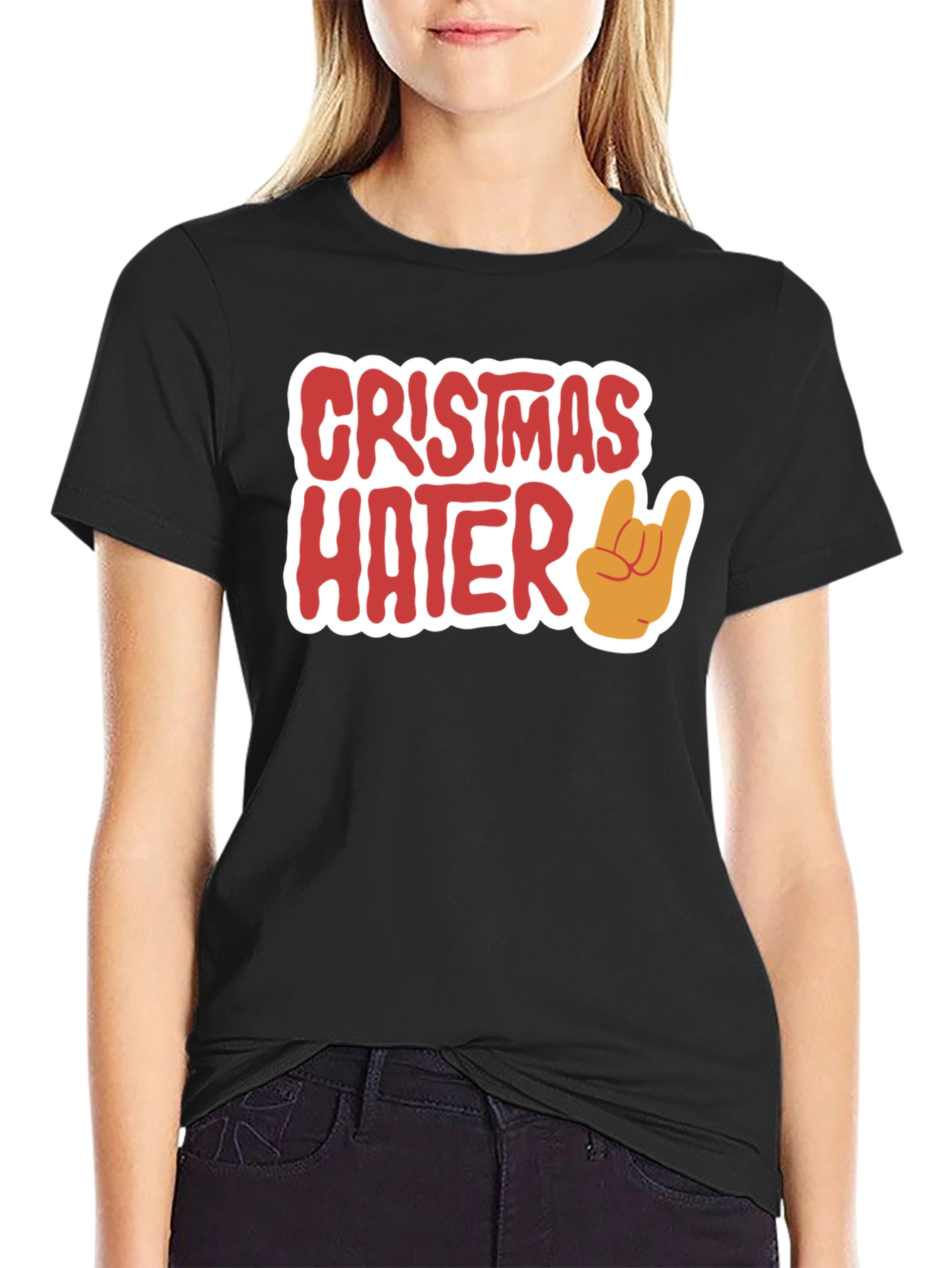 Christmas Hater Graphic Tee - Holiday Humor