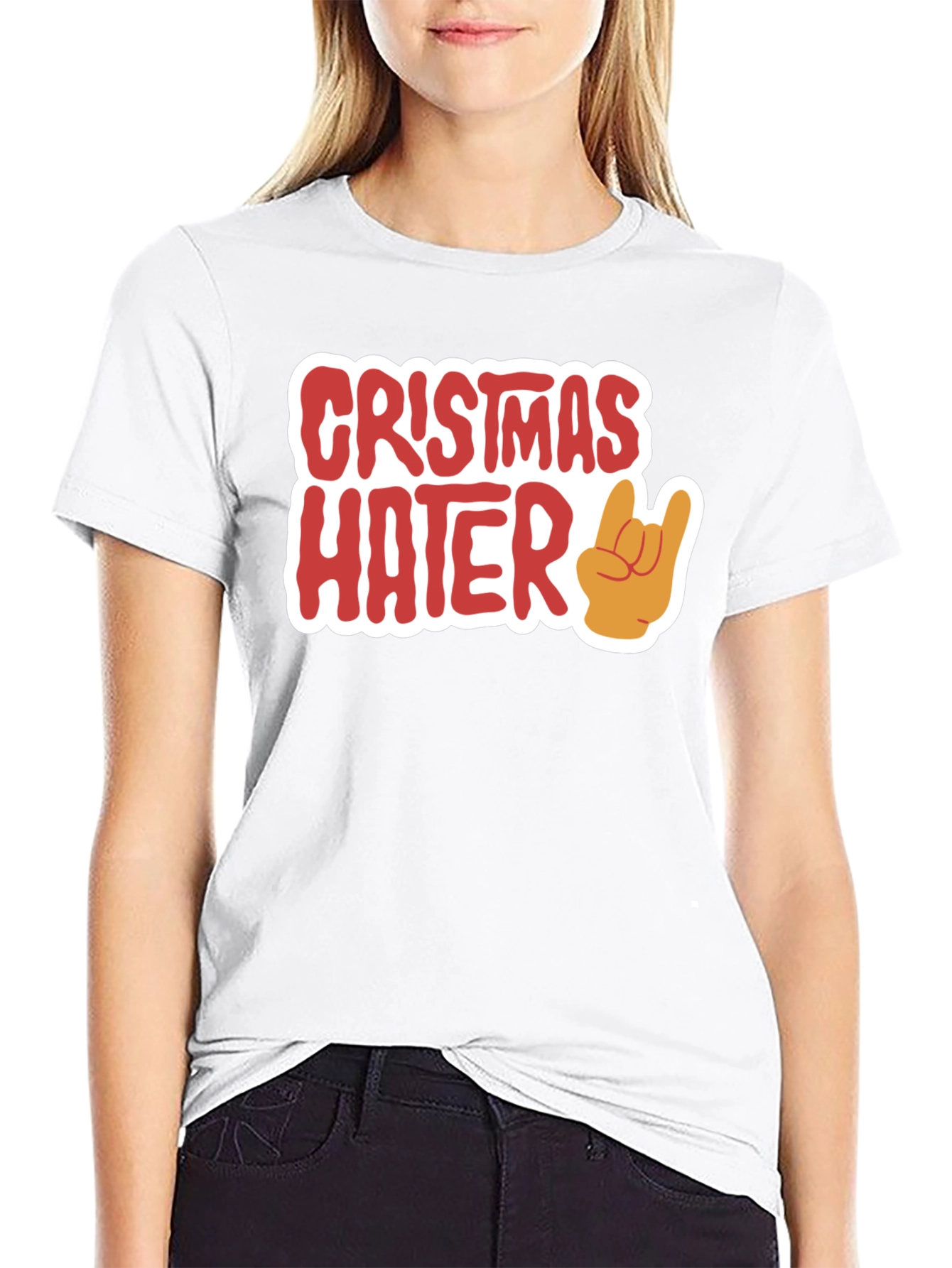 Christmas Hater Graphic Tee - Holiday Humor
