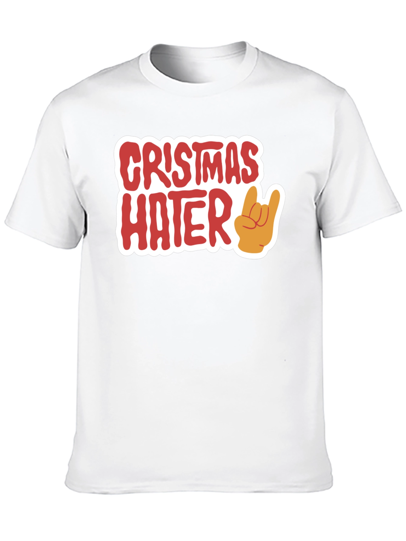 Christmas Hater Graphic Tee - Holiday Humor