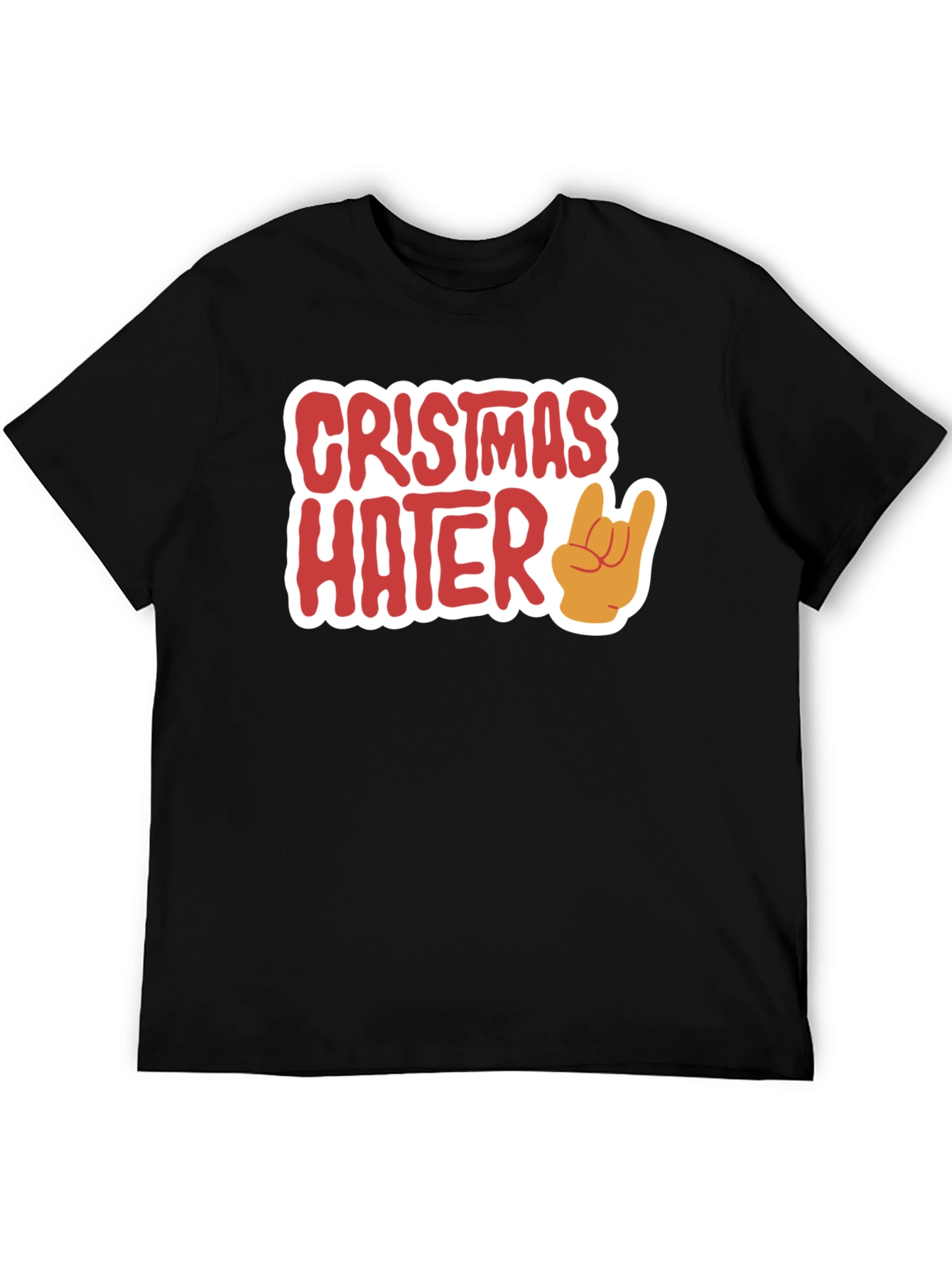 Christmas Hater Graphic Tee - Holiday Humor