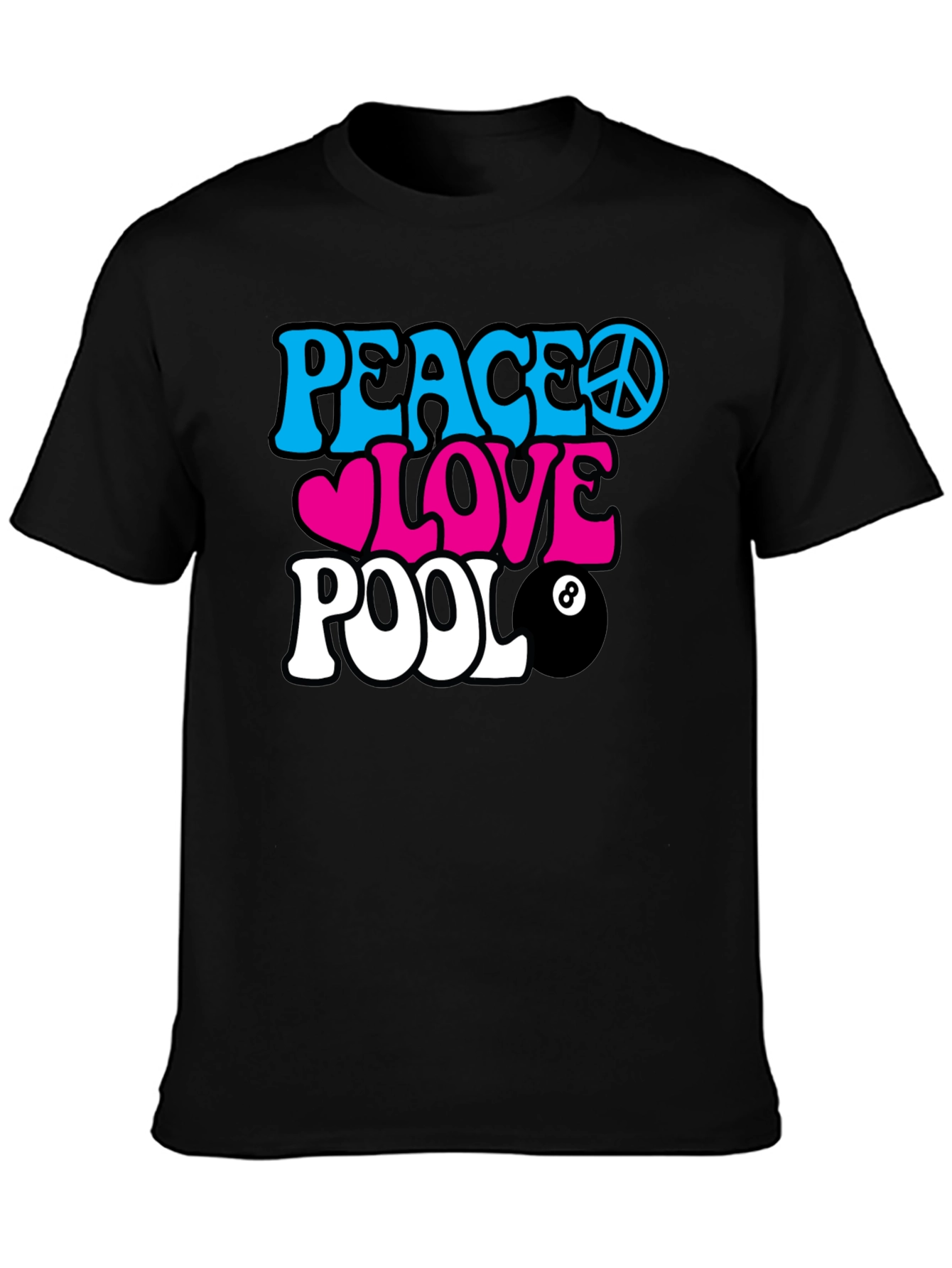 Peace Love Pool T-Shirt