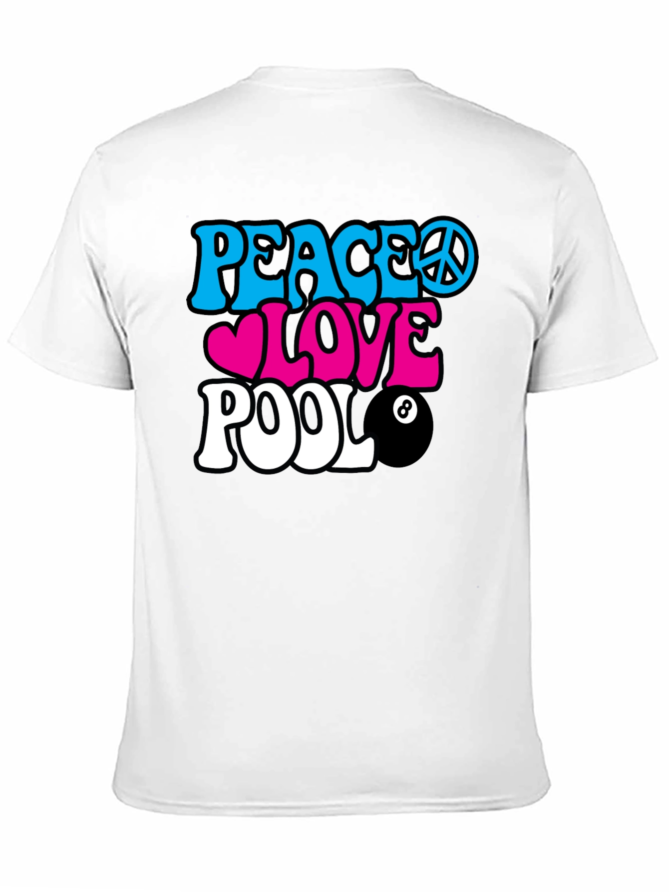 Peace Love Pool T-Shirt