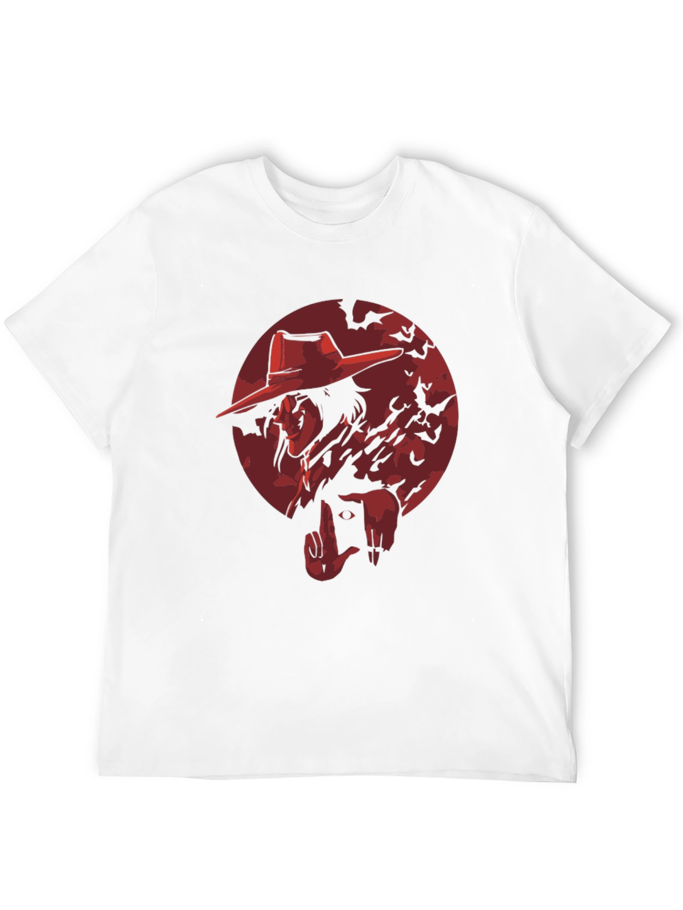 Alucard Hellsing Anime Black T-Shirt