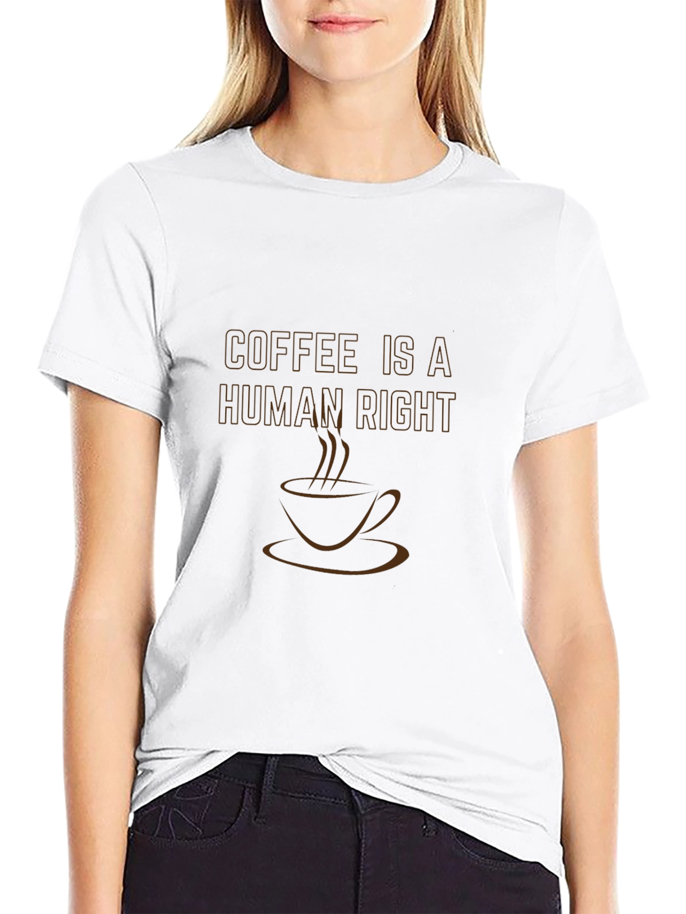 Coffee is a Human Right Graphic Tee