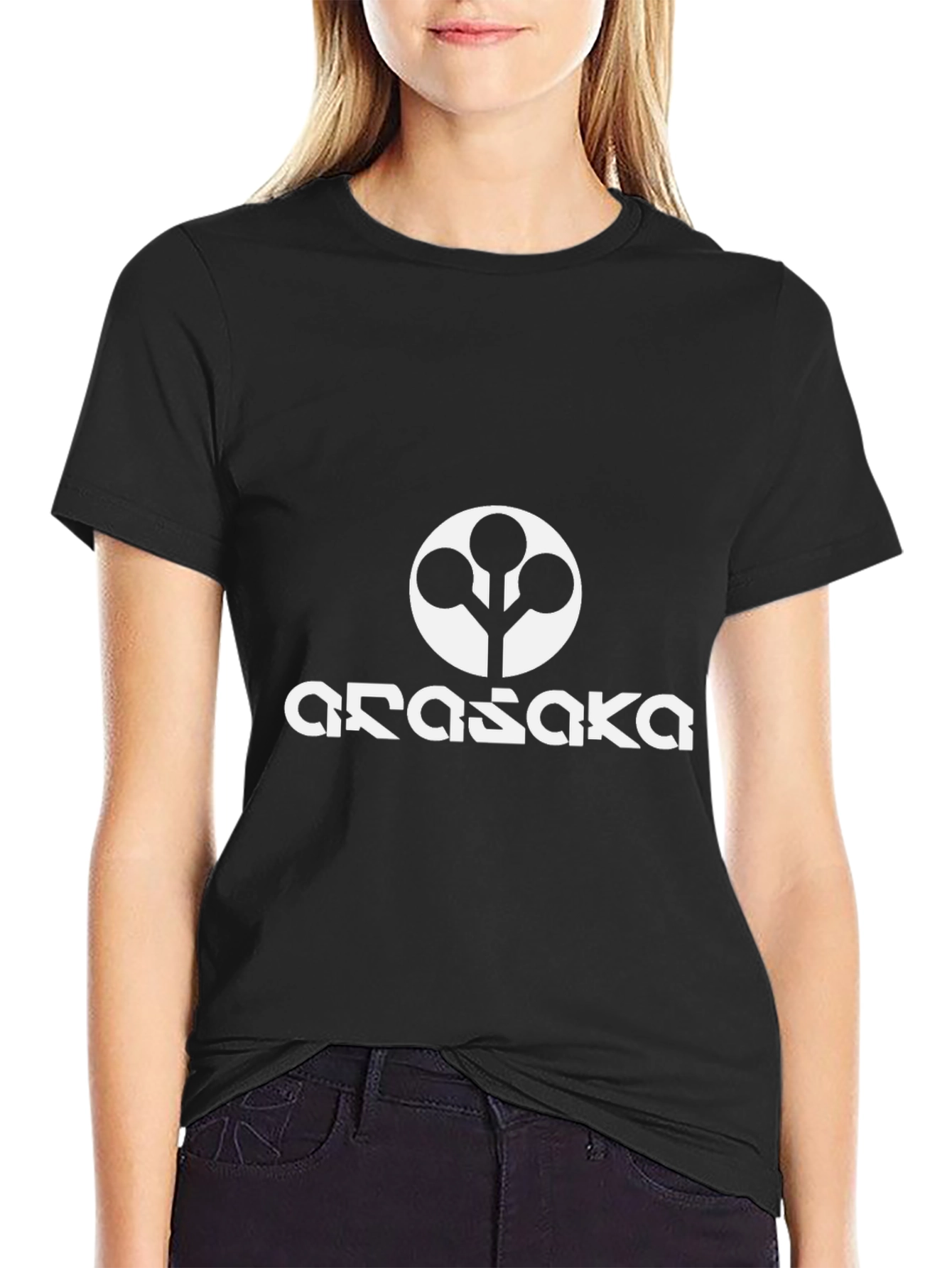 Arasaka Logo Black T-Shirt - Cyberpunk Inspired