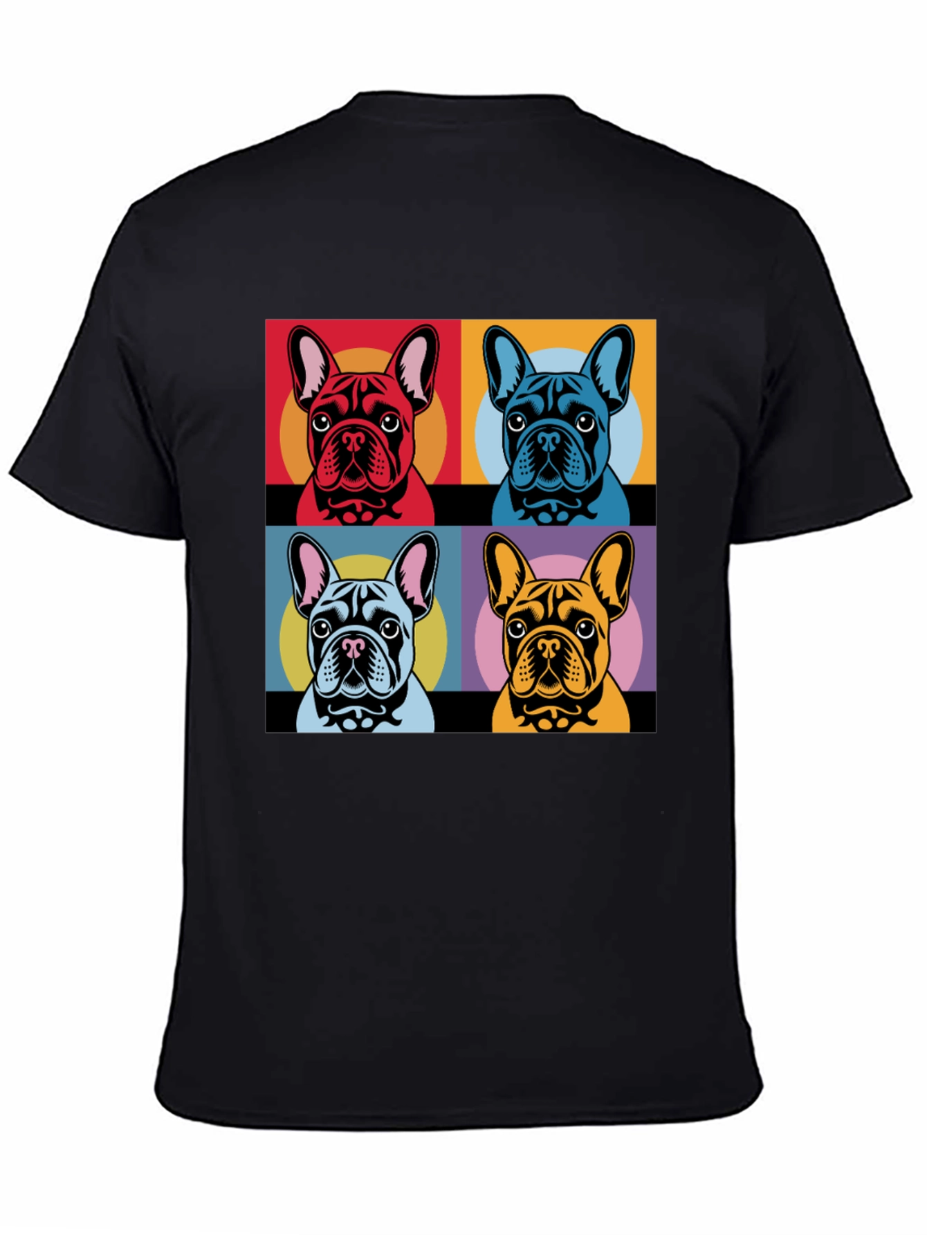 Pop Art French Bulldog T-Shirt