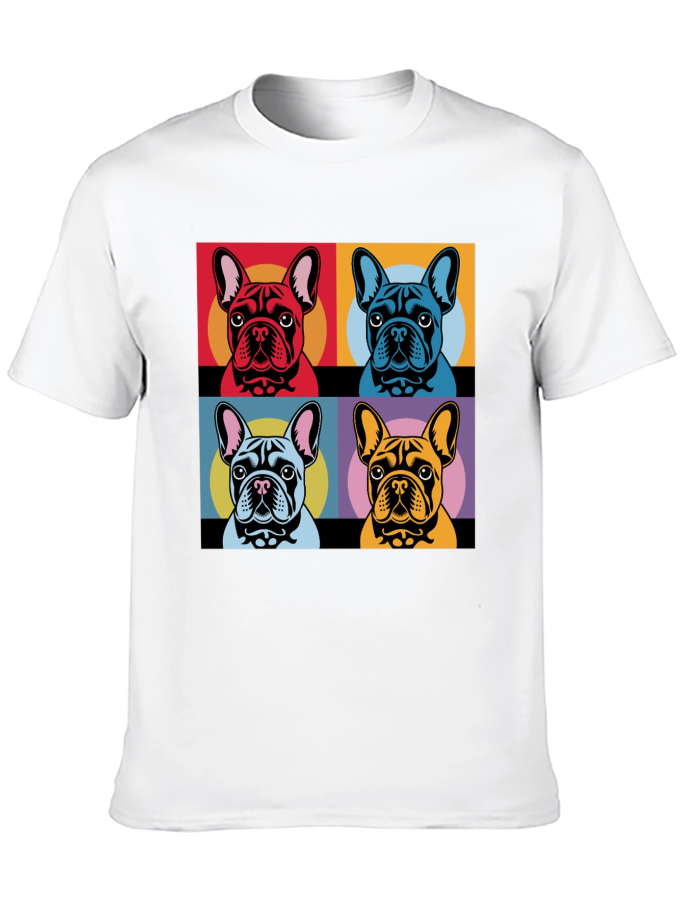 Pop Art French Bulldog T-Shirt