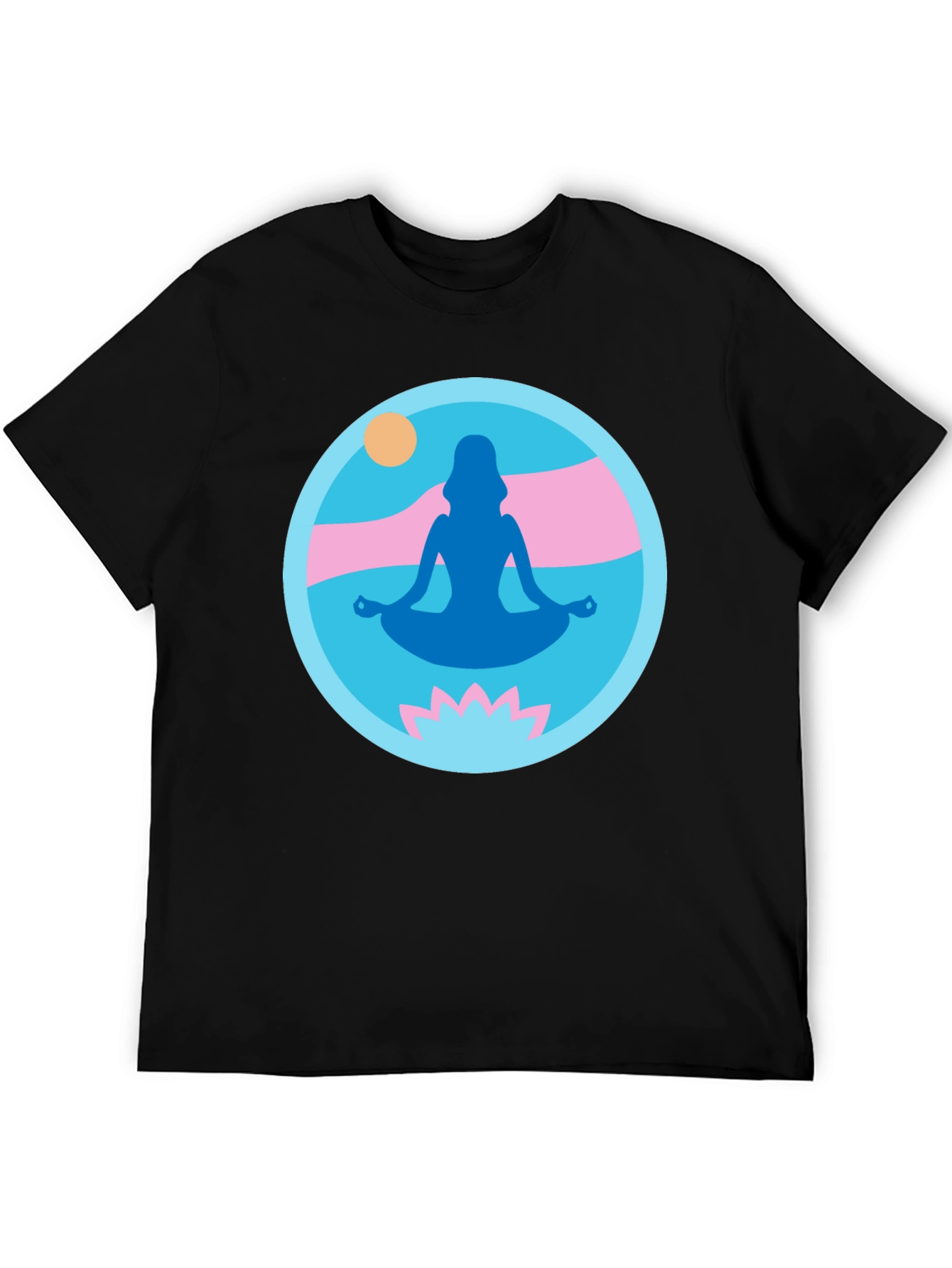 Yoga Meditation Graphic Tee - Zen Vibes T-Shirt
