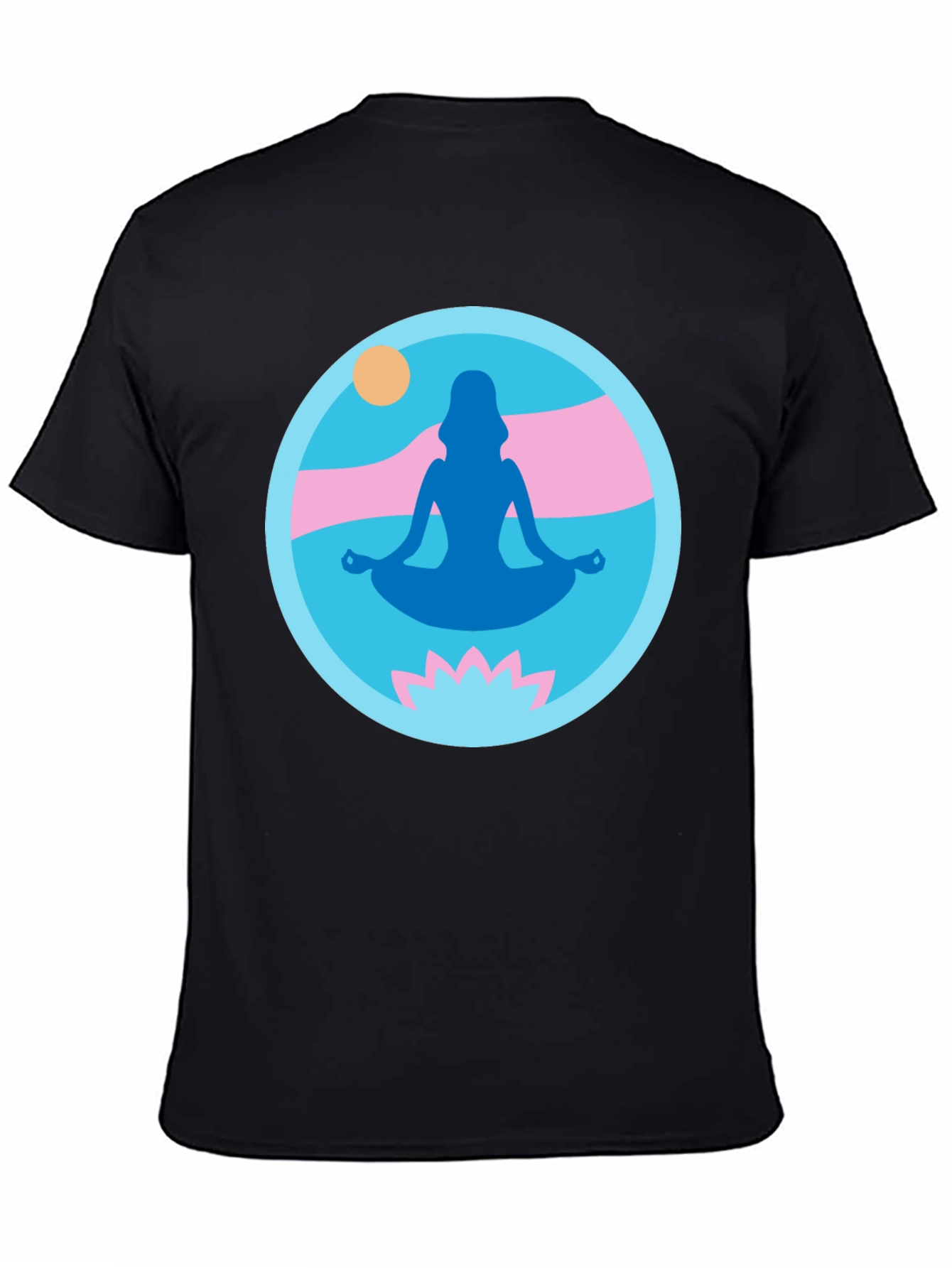 Yoga Meditation Graphic Tee - Zen Vibes T-Shirt