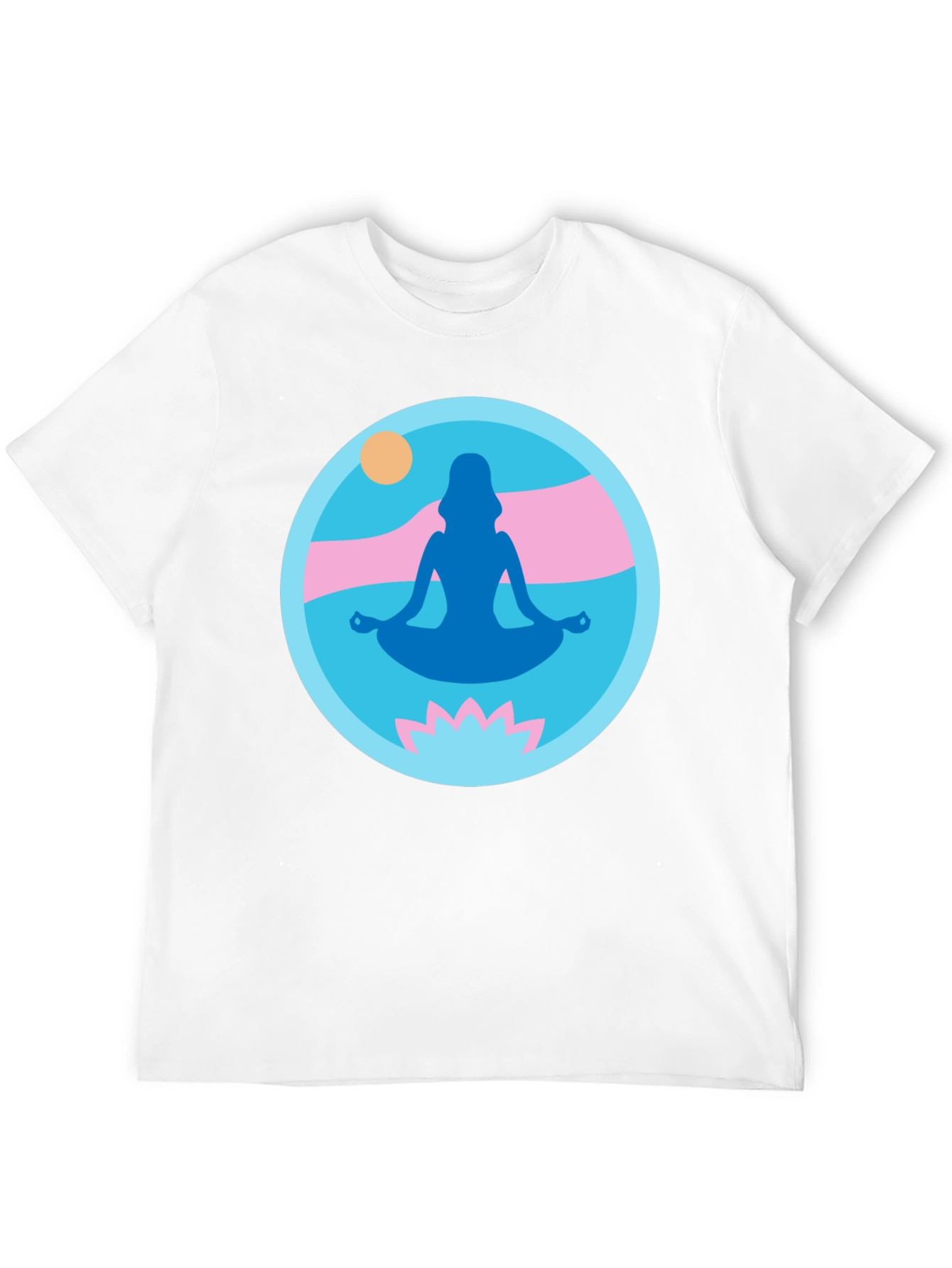 Yoga Meditation Graphic Tee - Zen Vibes T-Shirt