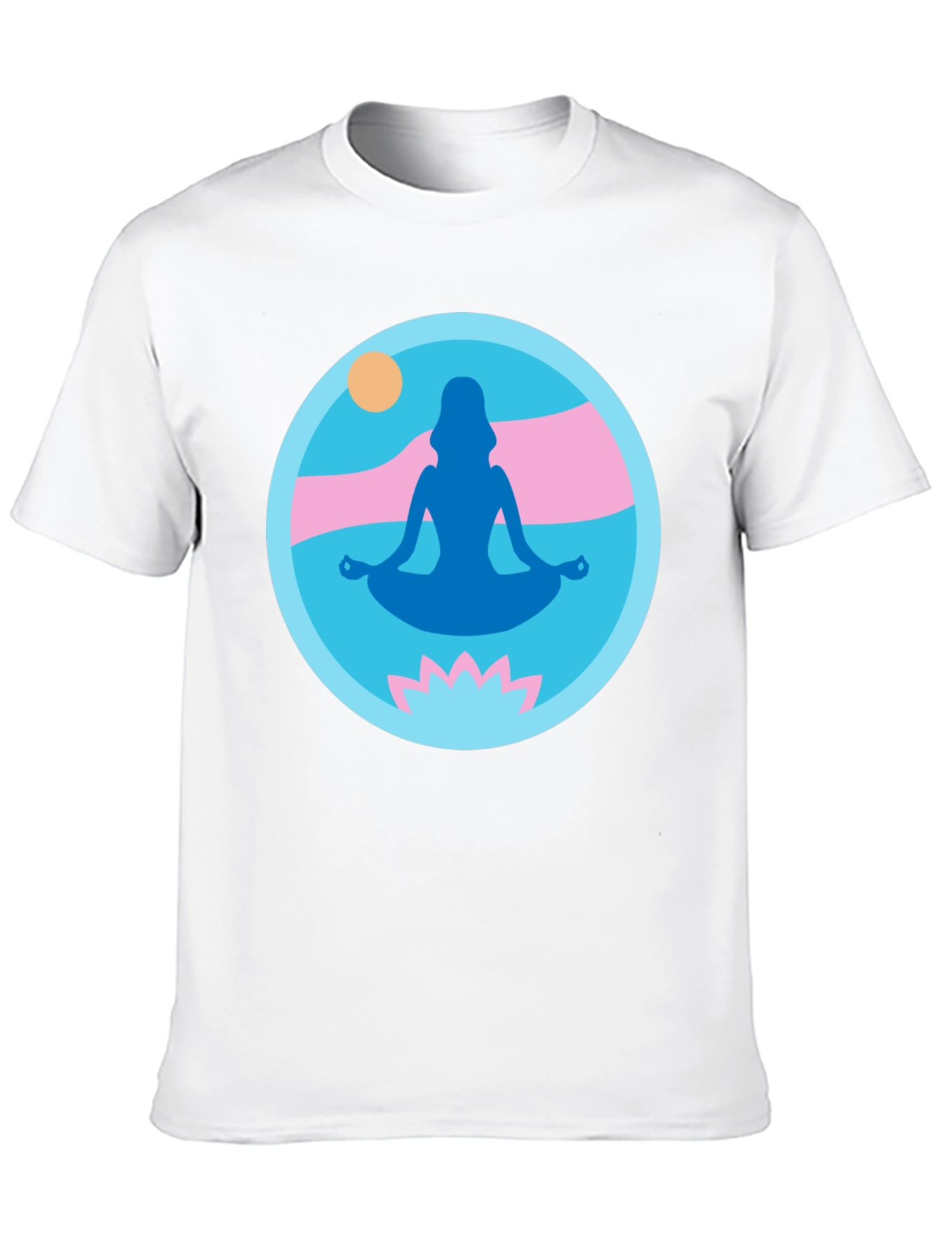 Yoga Meditation Graphic Tee - Zen Vibes T-Shirt